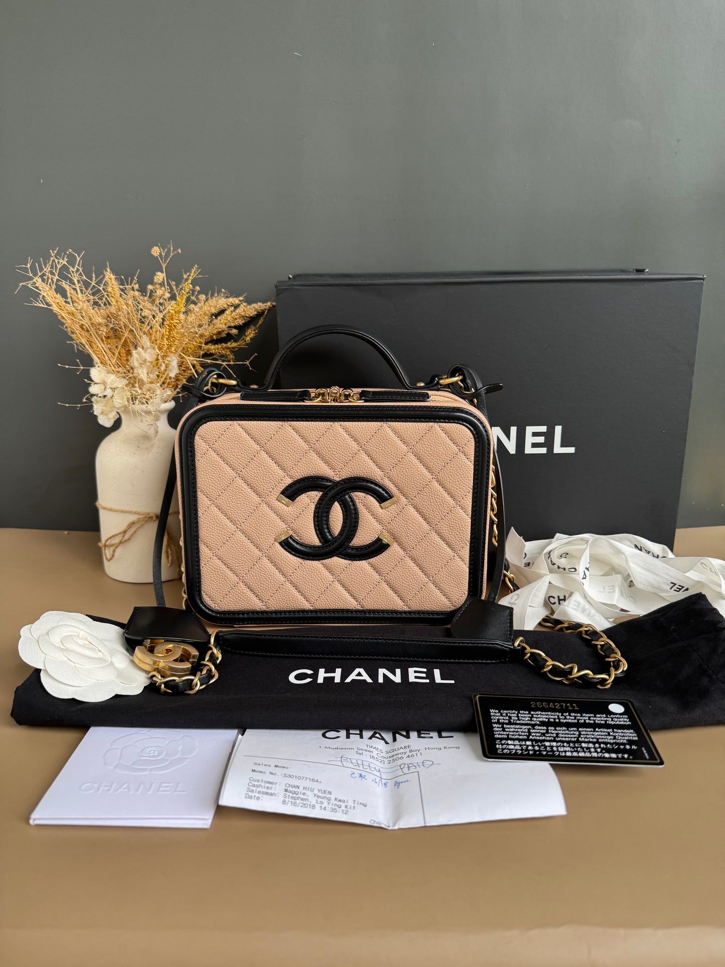 CHANEL FILIGREE VANITY