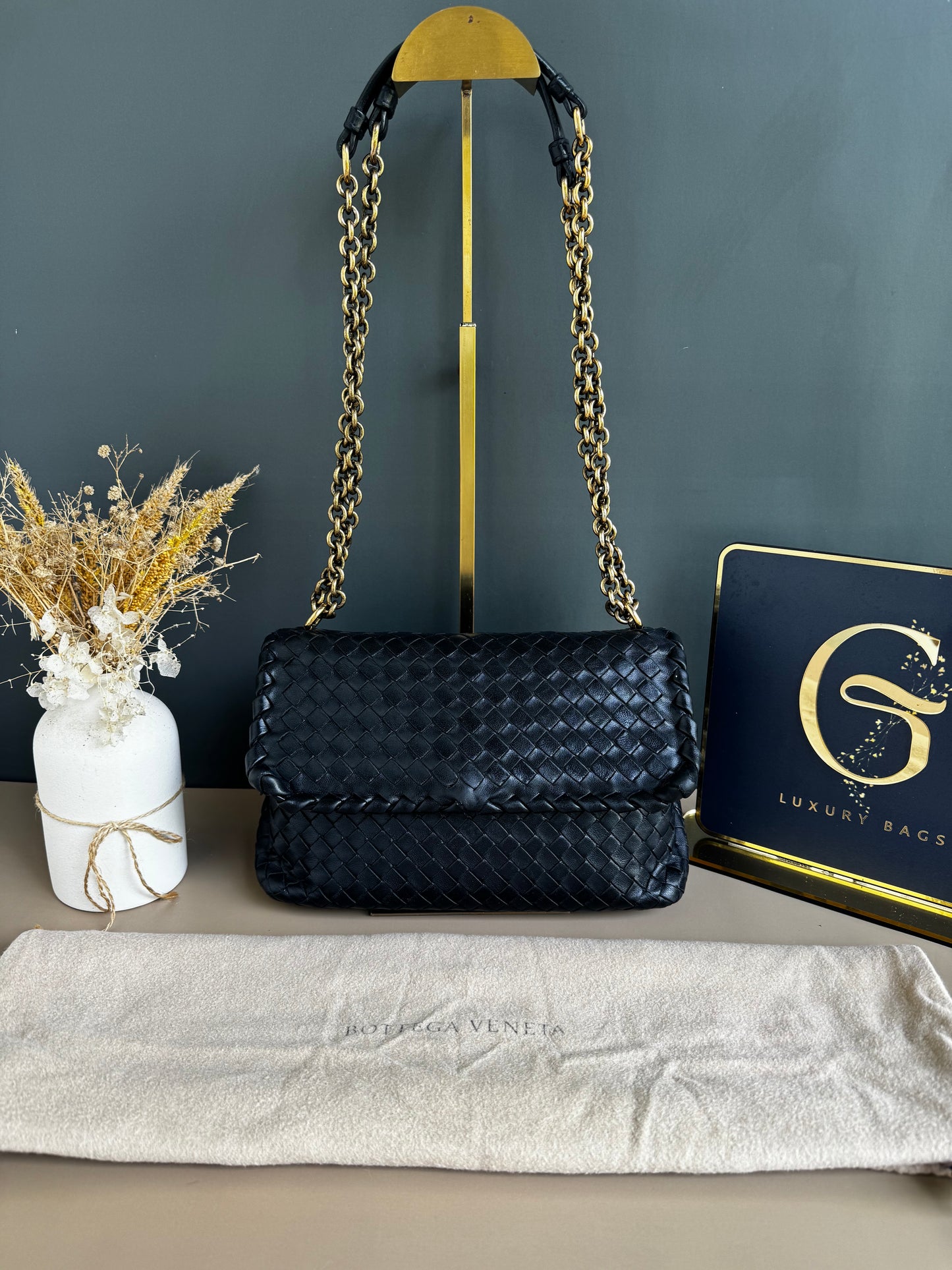 BOTTEGA VENETA OLIMPIA SHOULDER BAG