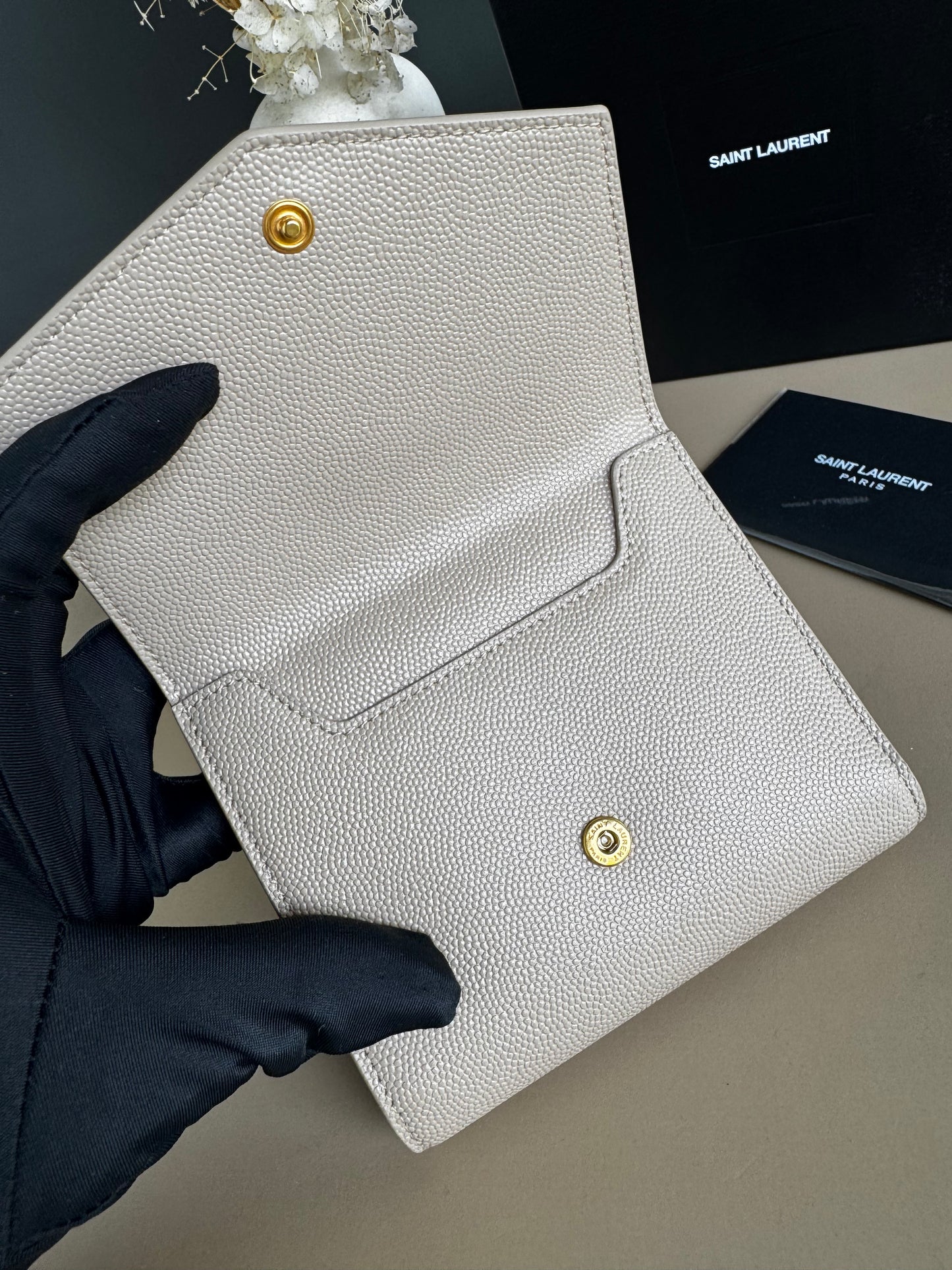 YSL BI FOLD WALLET