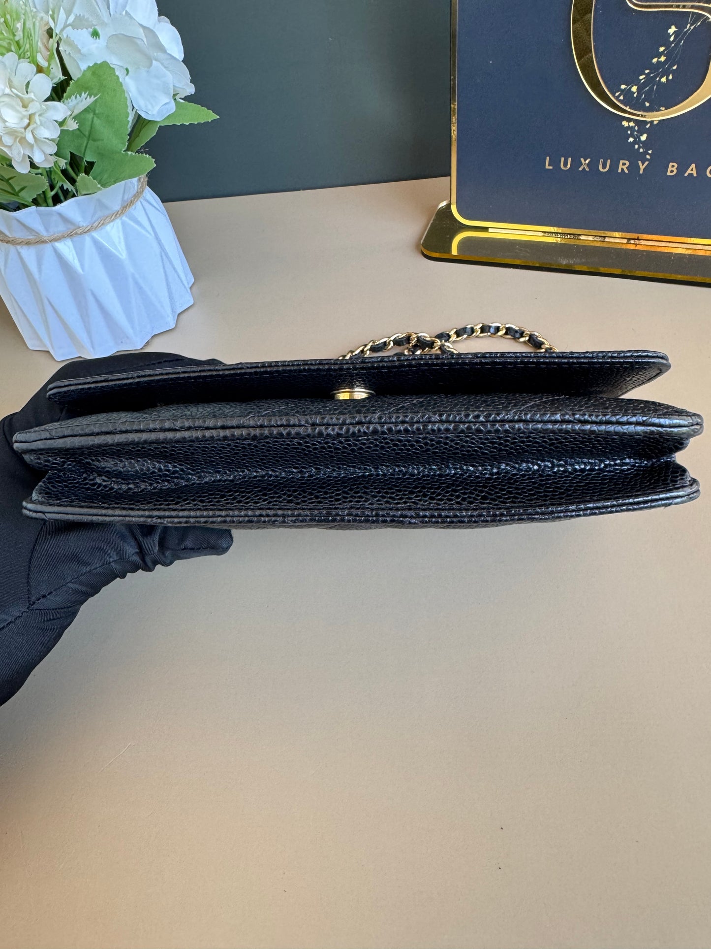 CHANEL WALLET ON CHAIN