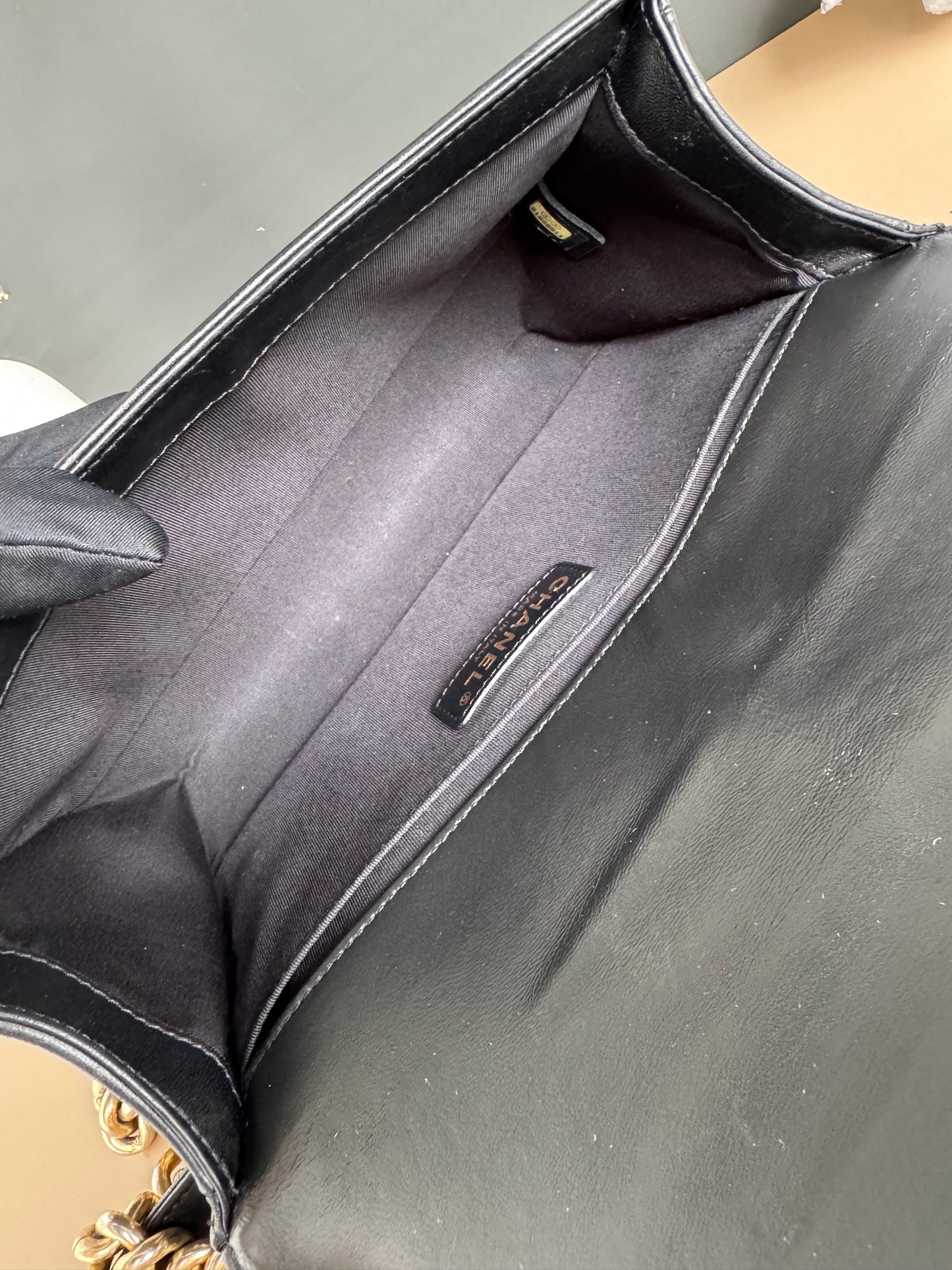 CHANEL LE BOY OLD MEDIUM