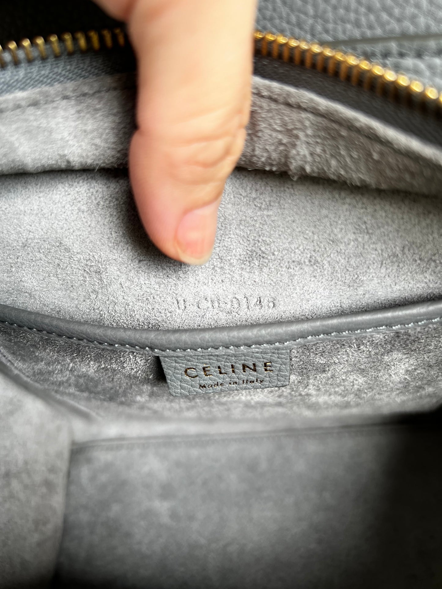 CELINE NANO LUGGAGE KOHL