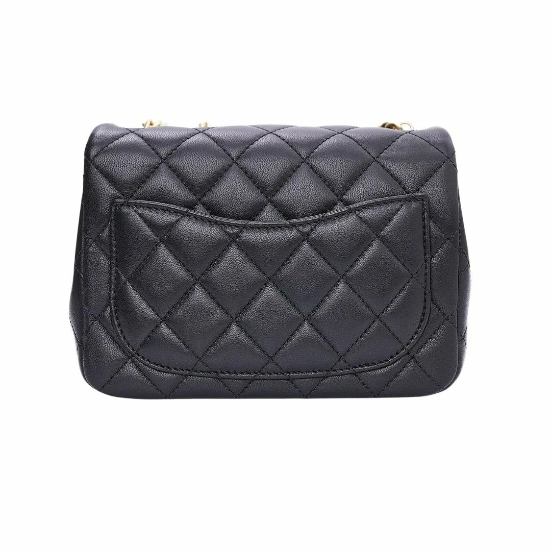 CHANEL MINI SQUARE SWEET CAMELLA CRUSH