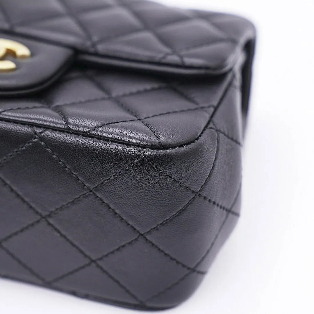 CHANEL MINI SQUARE SWEET CAMELLA CRUSH