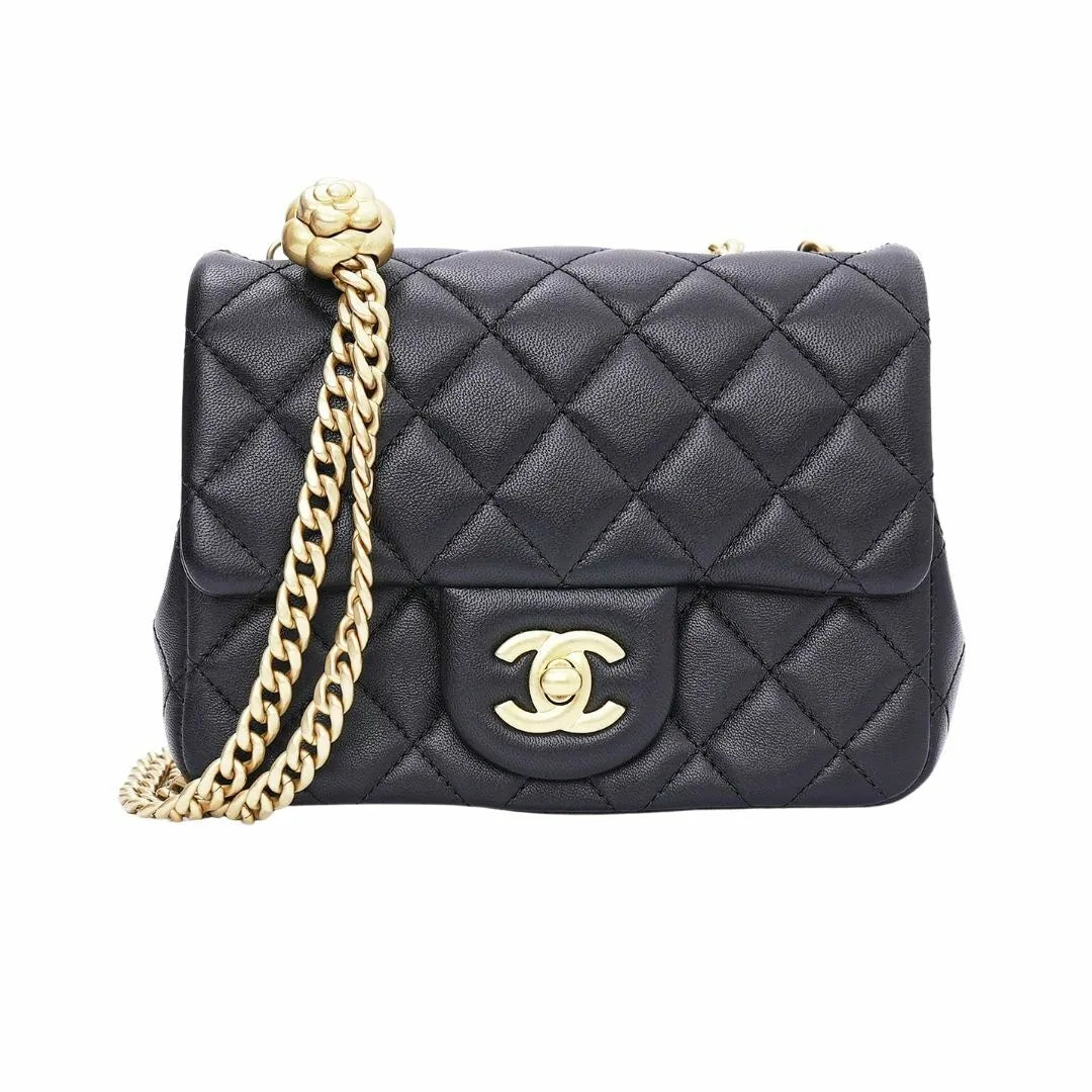 CHANEL MINI SQUARE SWEET CAMELLA CRUSH