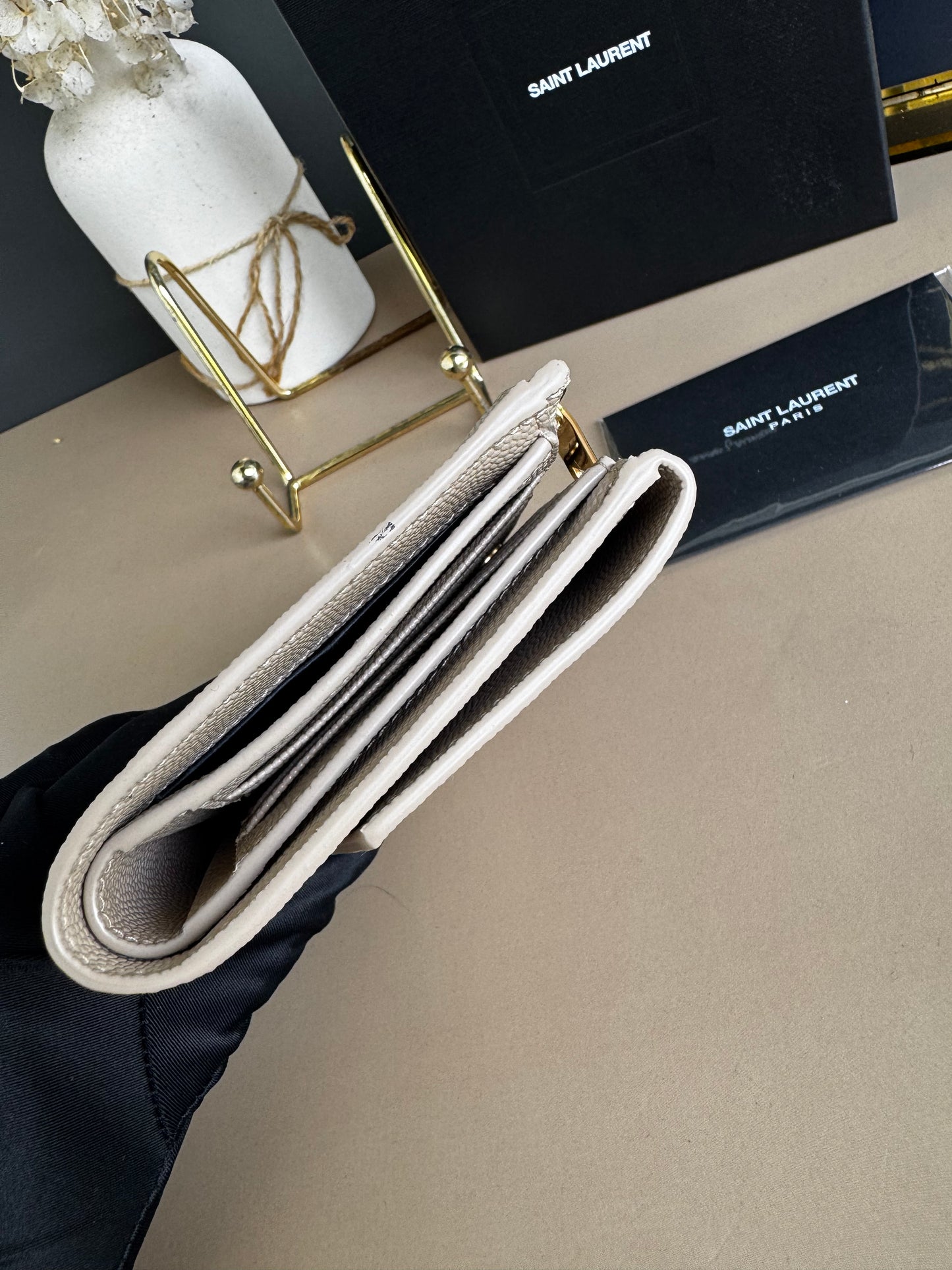 YSL BI FOLD WALLET