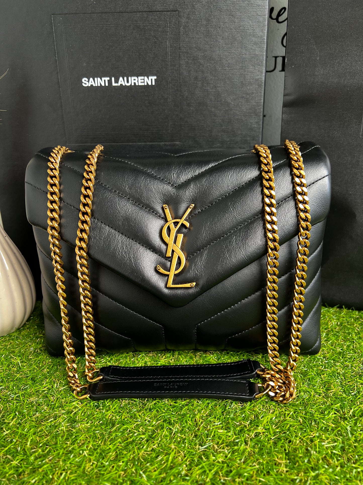 YSL SAINT LAURENT SMALL LOU
