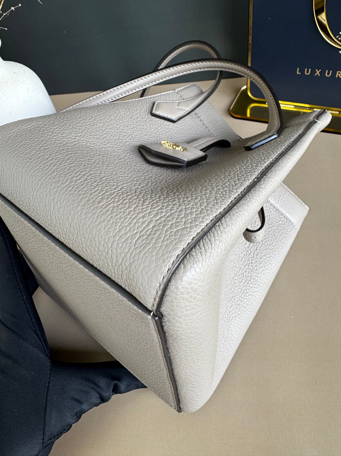 FENDI ORIGAMI MINI LEATHER BAG