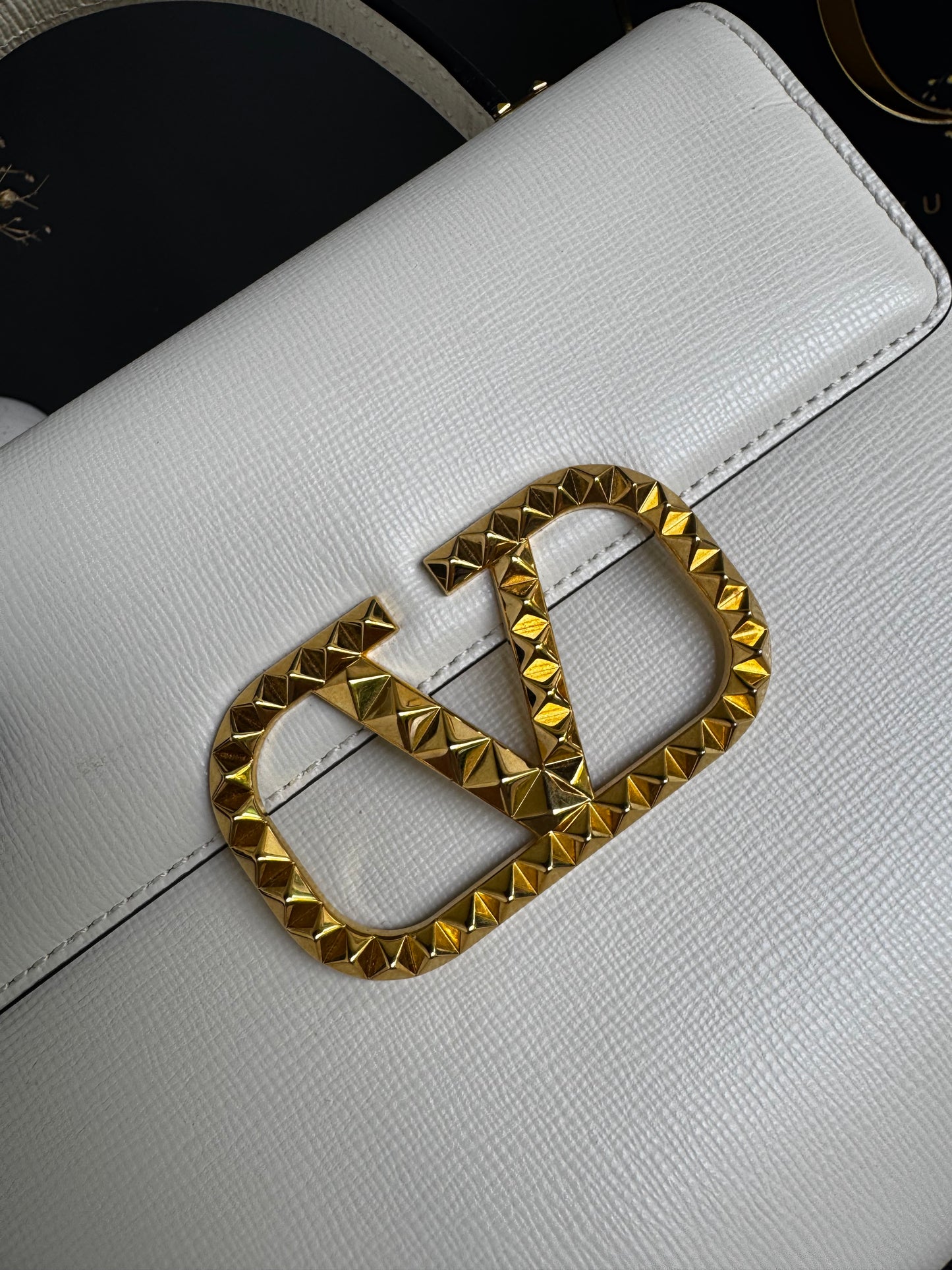 VALENTINO VSLING HANDBAG WITH JEWEL EMBROIDDERY