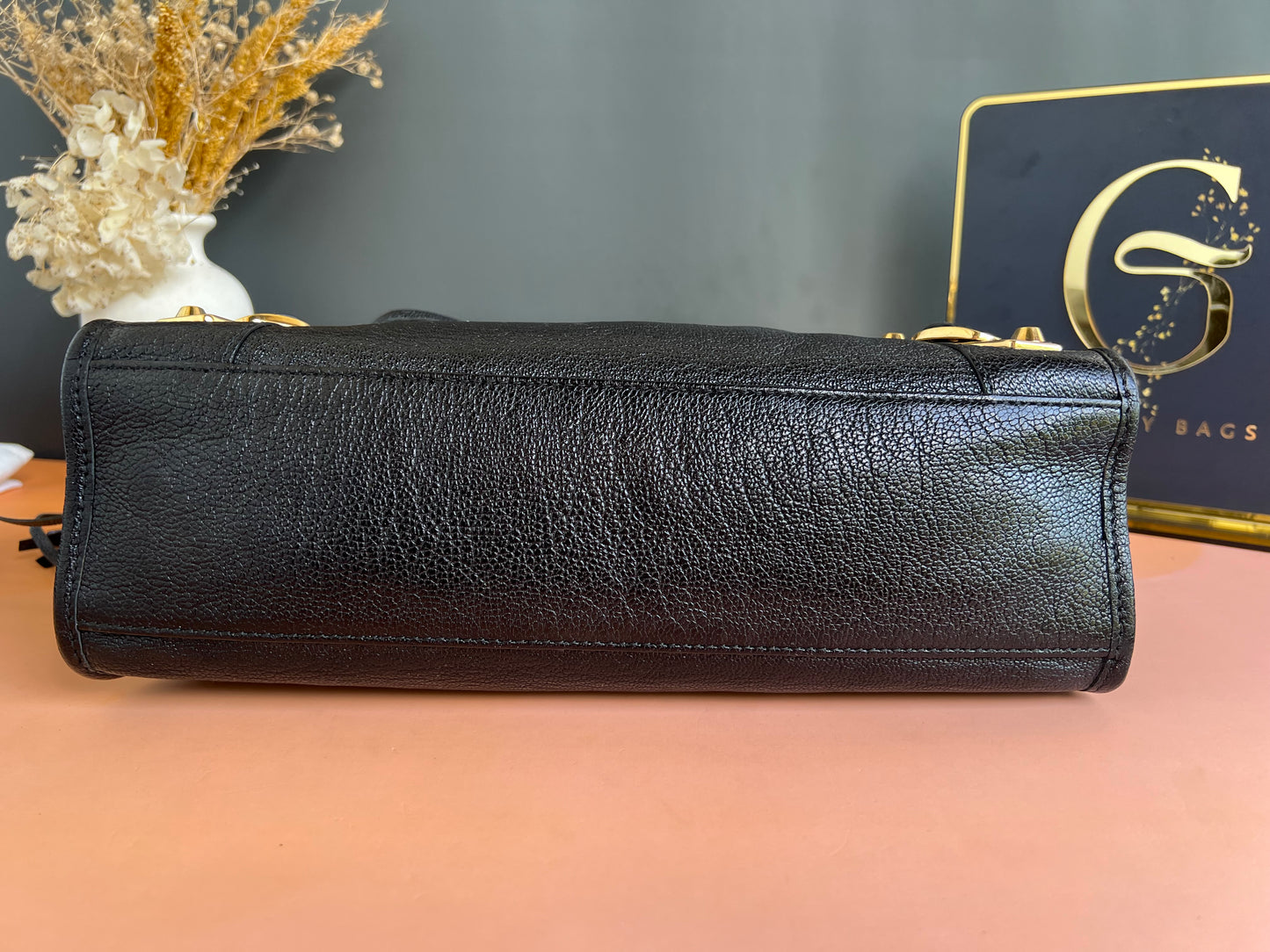 BALENCIAGA SMALL METALLIC EDGE