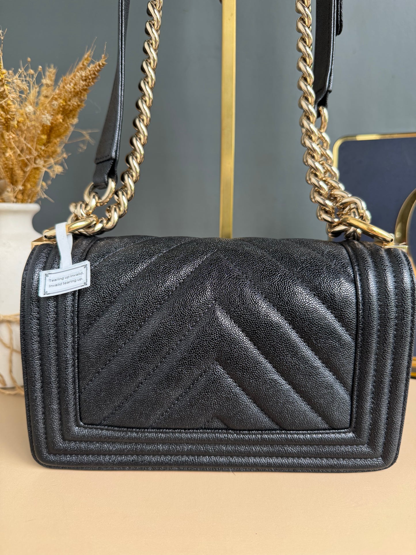 CHANEL LE BOY SMALL CAVIAR