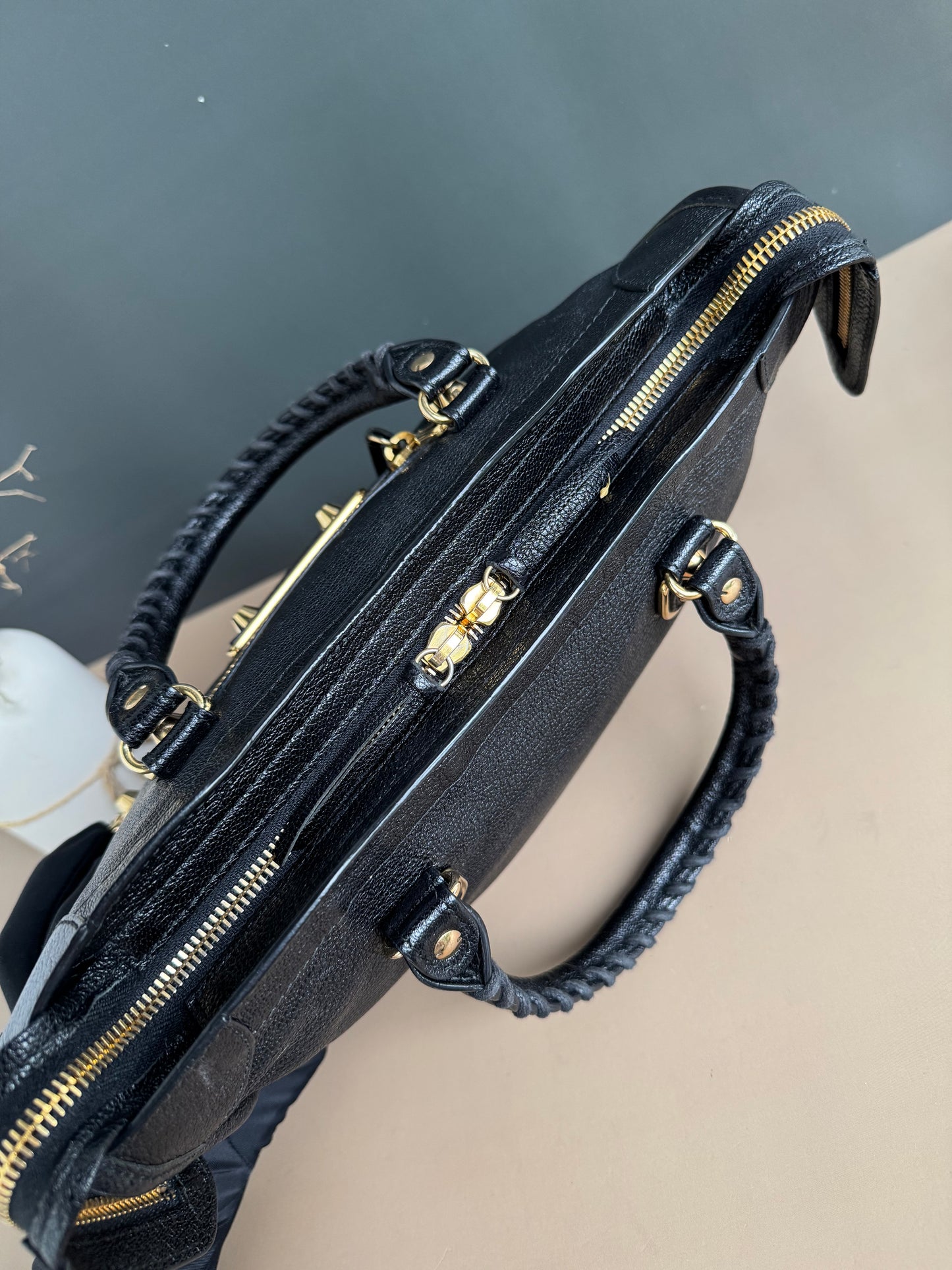 BALENCIAGA METALIC EDGE SMALL