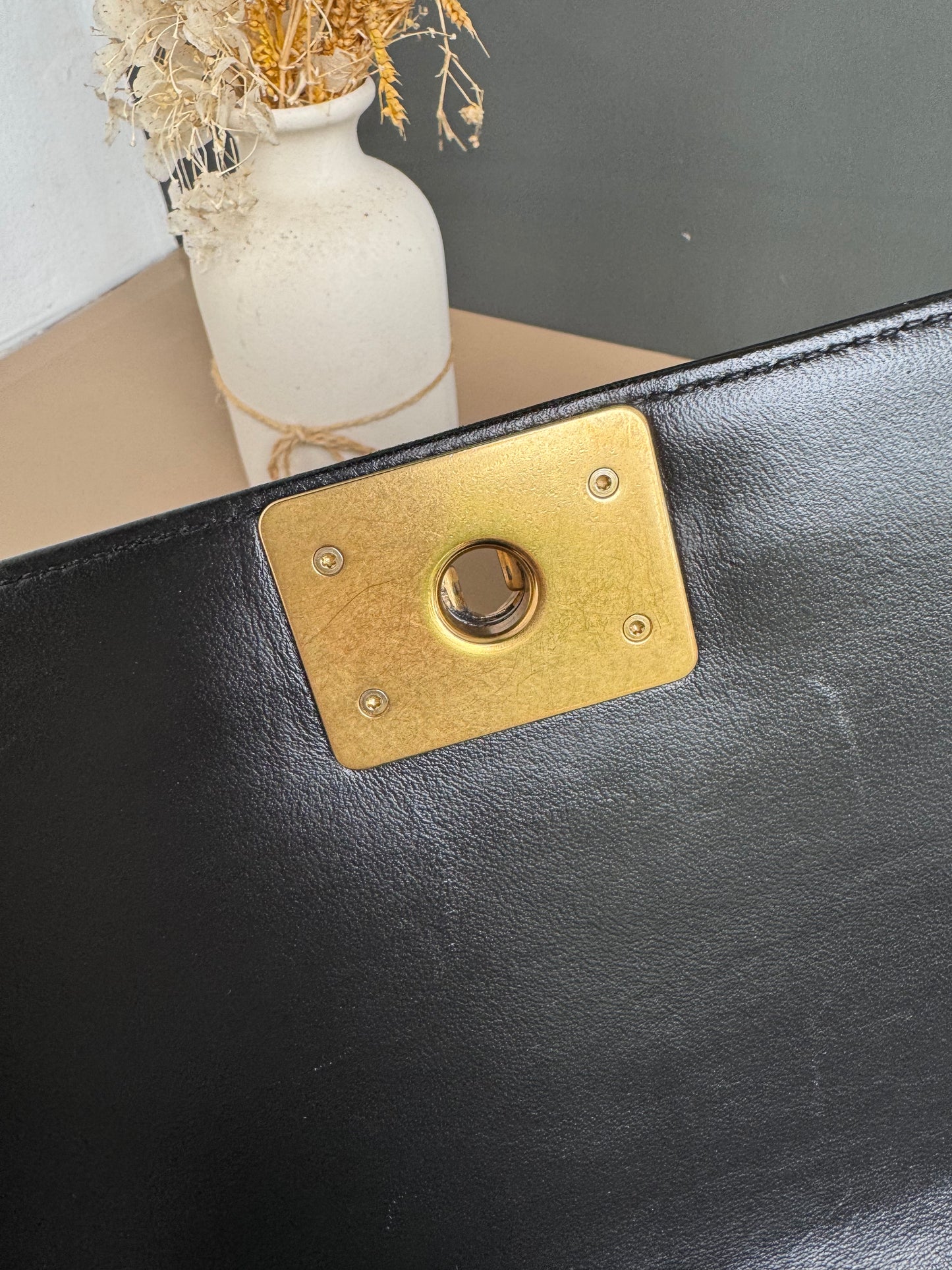 CHANEL LE BOY OLD MEDIUM