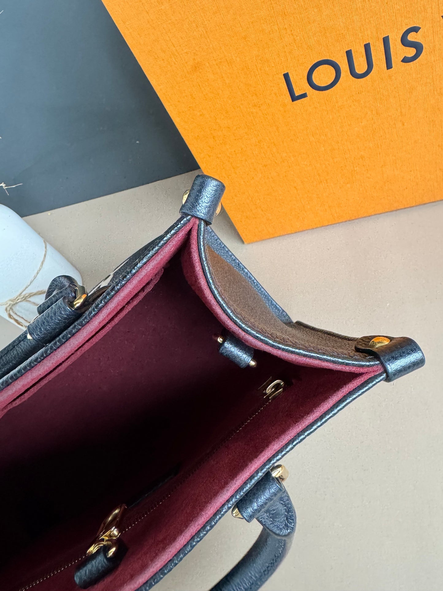 LOUIS VUITTON OTG PM BI COLOR
