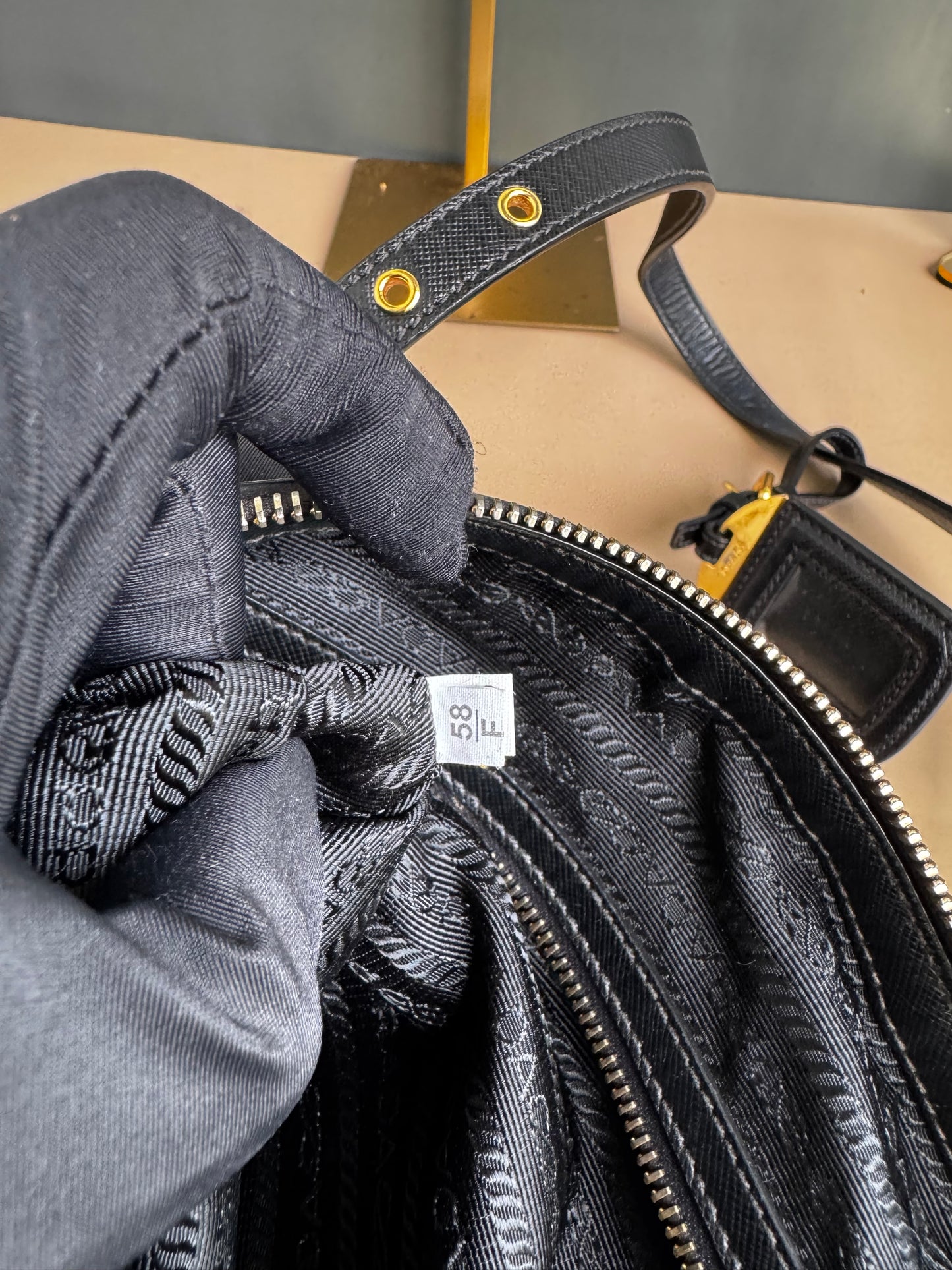 PRADA 4253 NYLON TOTE