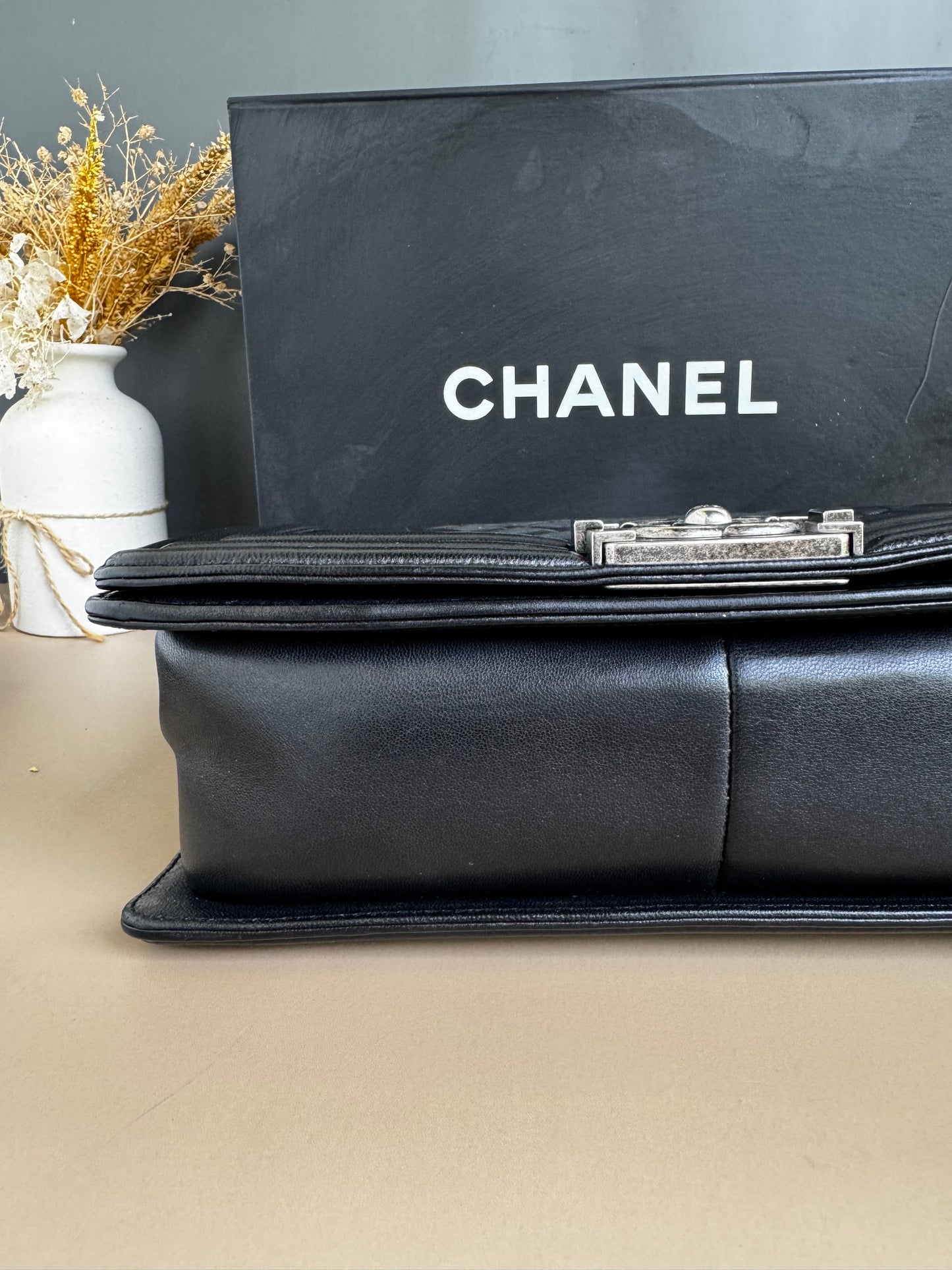 CHANEL LE BOY OLD MEDIUM