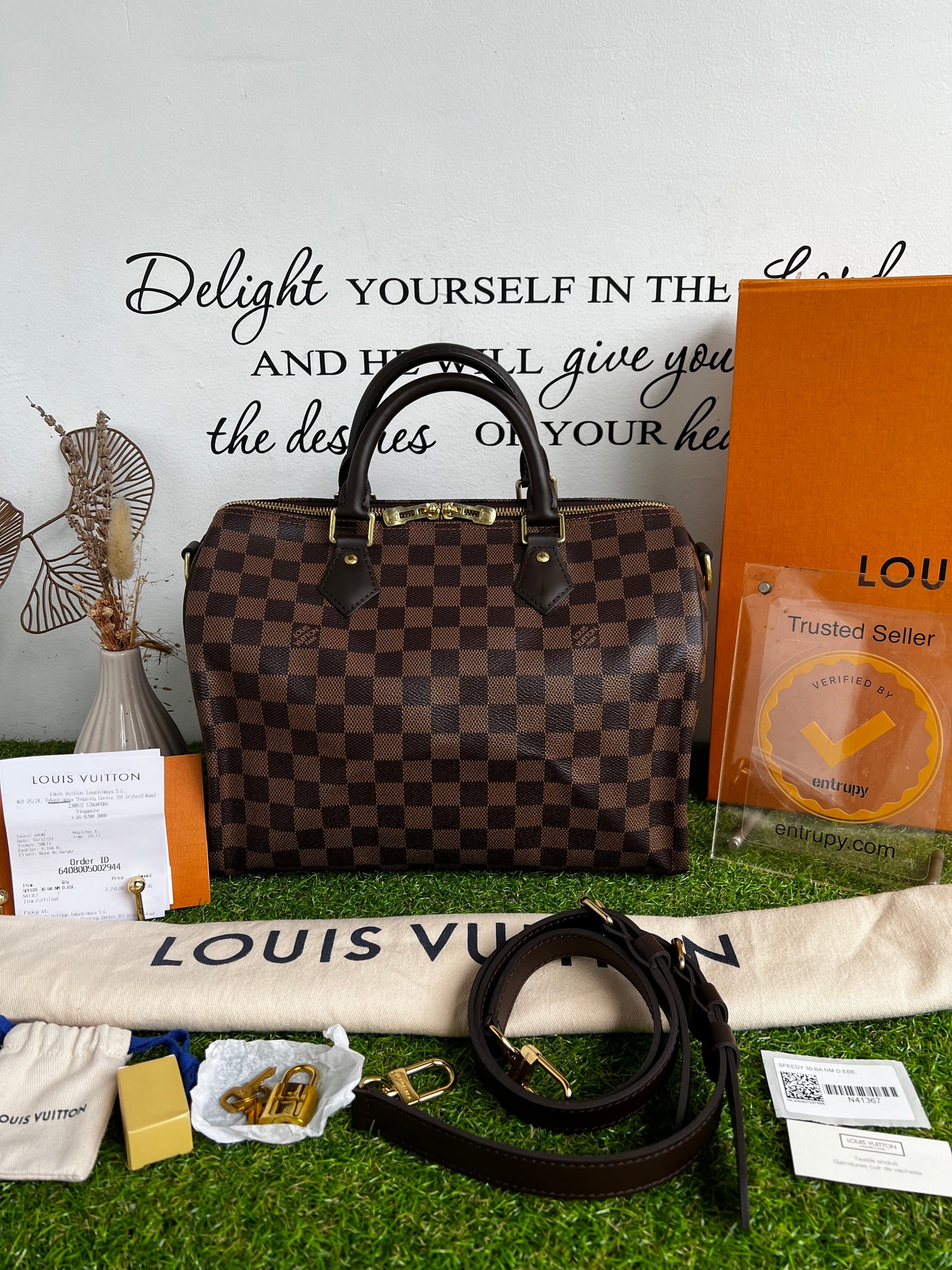 LOUIS VUITTON SPEEDY BANDOULIERE 30