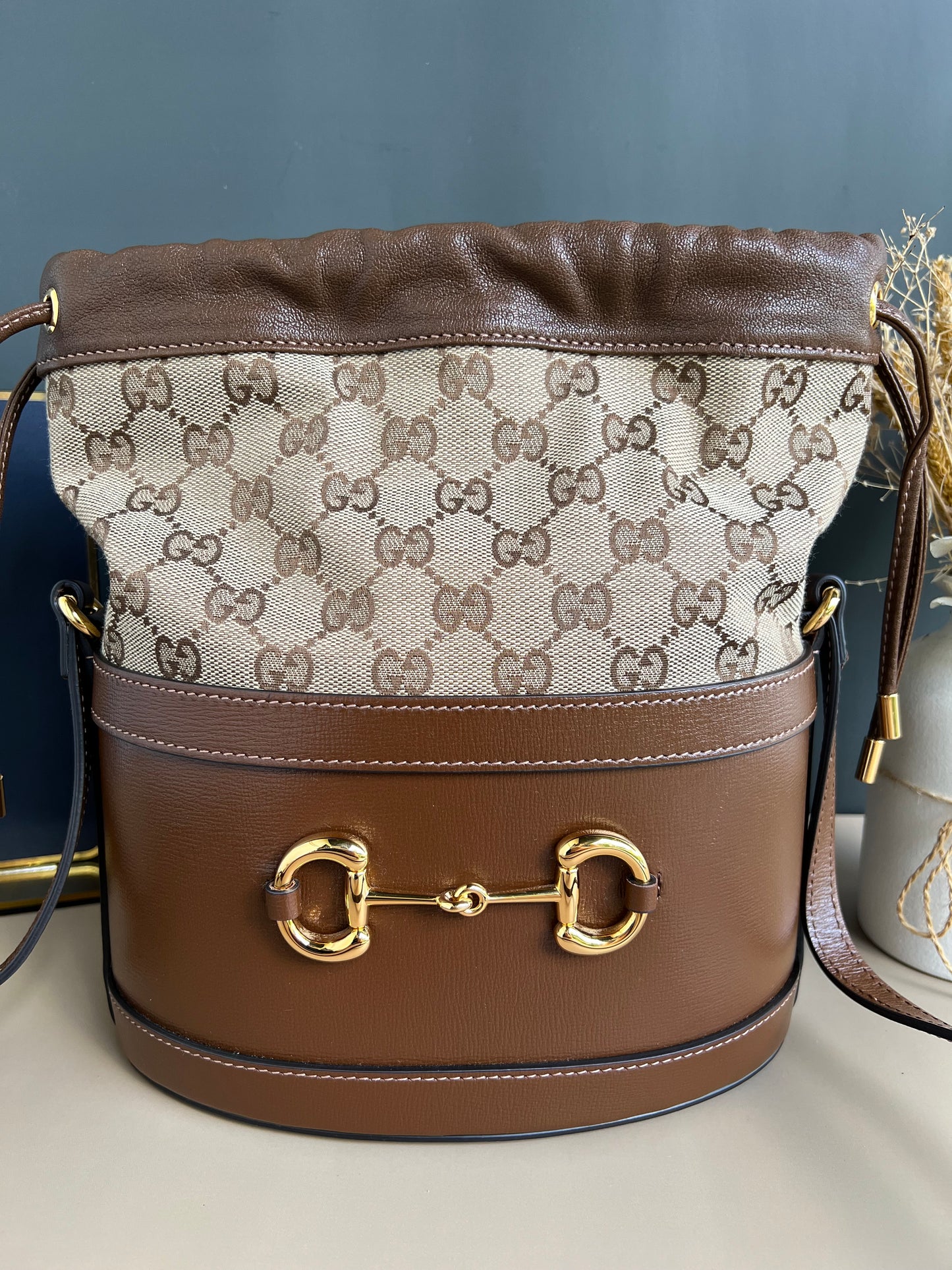 UNUSED GUCCI HORSEBIT BUCKET
