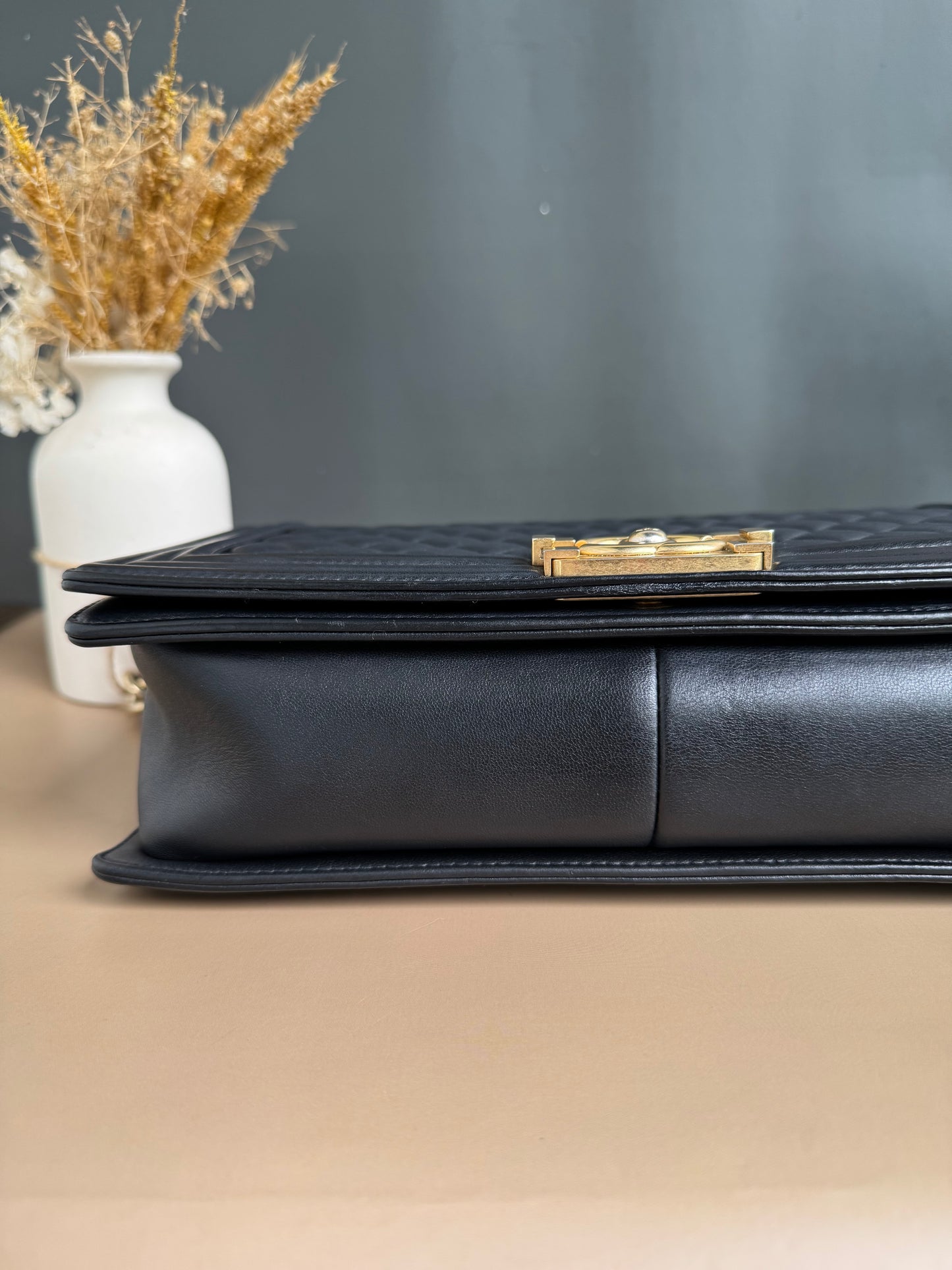 CHANEL LE BOY NEW MEDIUM LAMBSKIN