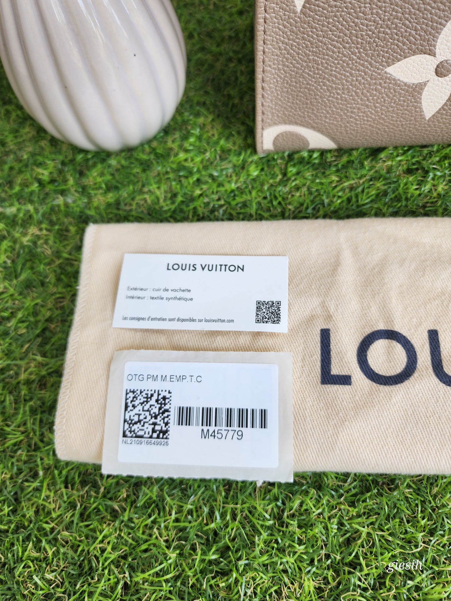 Louis Vuitton OTG Pm bi color emperiente
