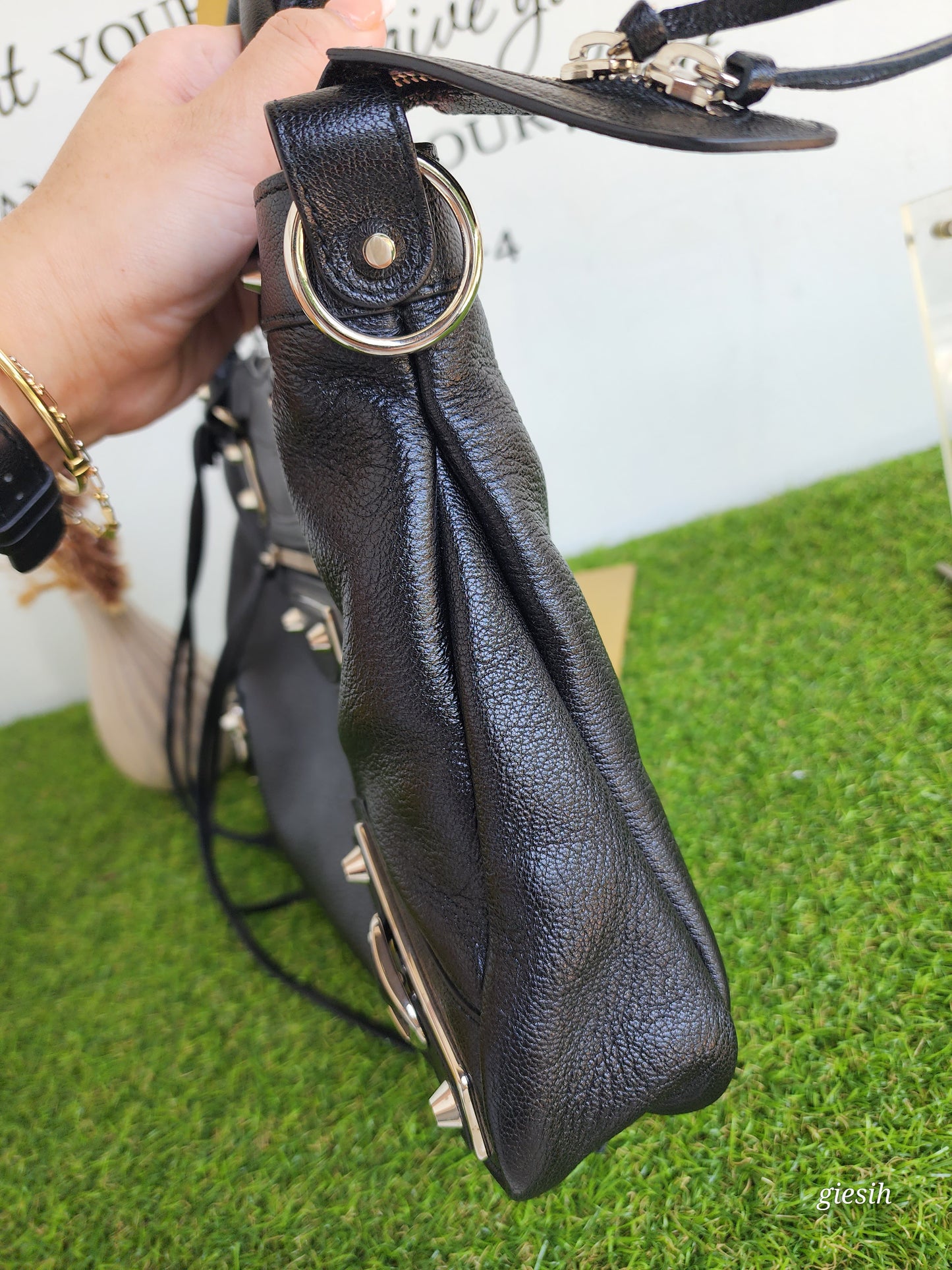 Balenciaga Town Black SHW