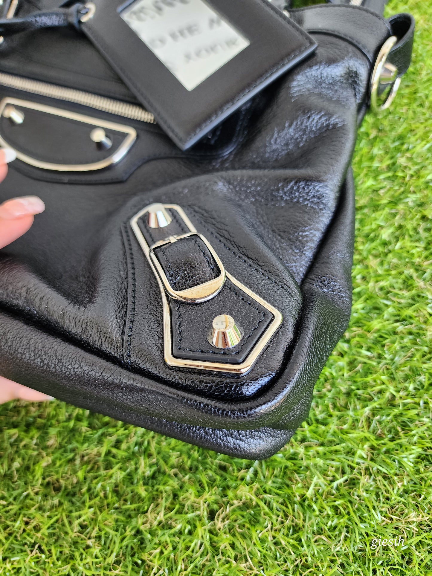 Balenciaga Town Black SHW