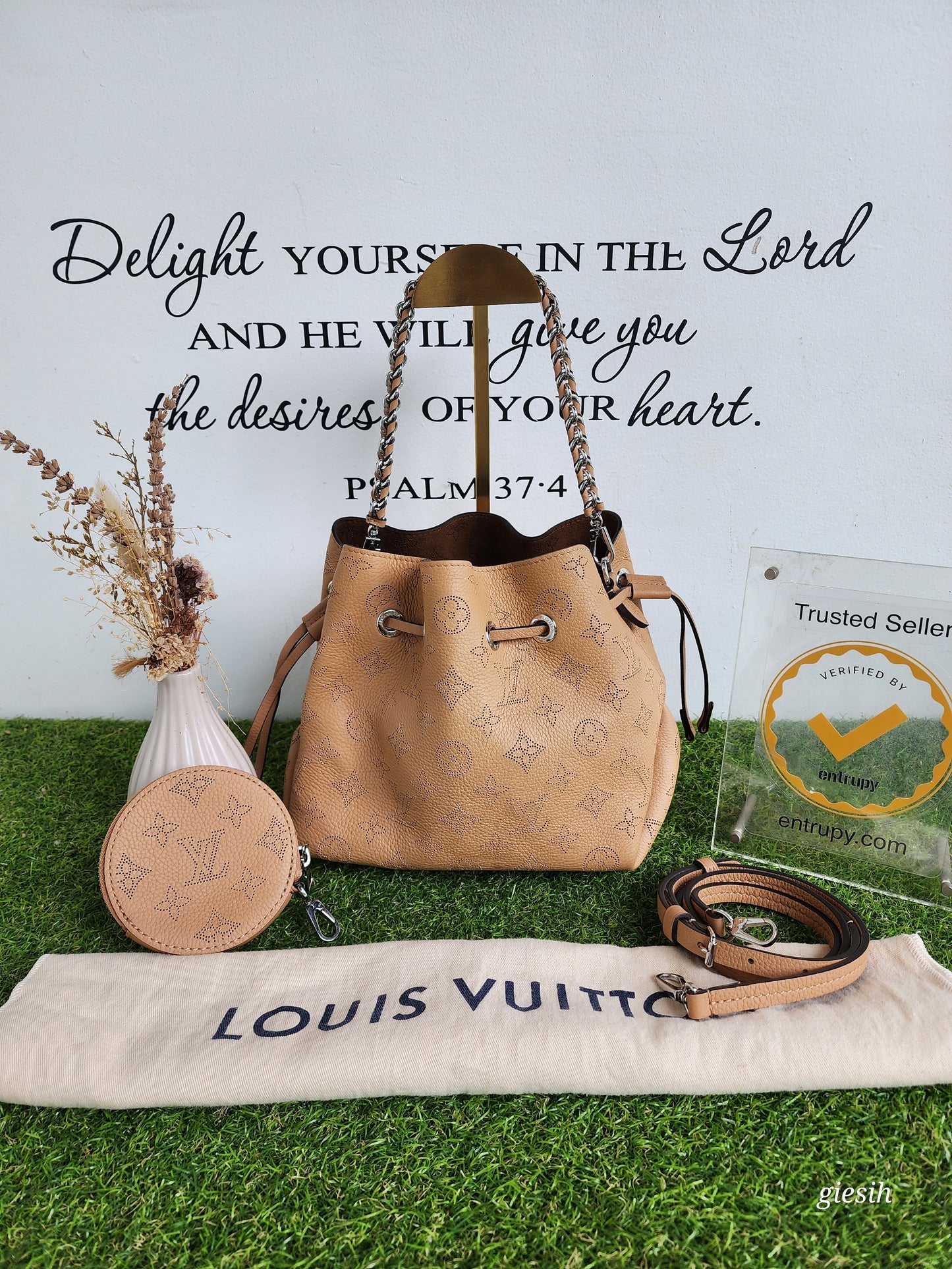 Louis Vuitton Bella Mahina leather