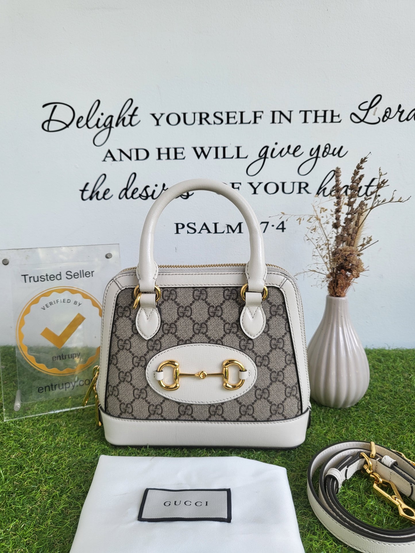 Gucci Horsebit 1955 Mini Top Handle Bag Crossbody bag/Top handle