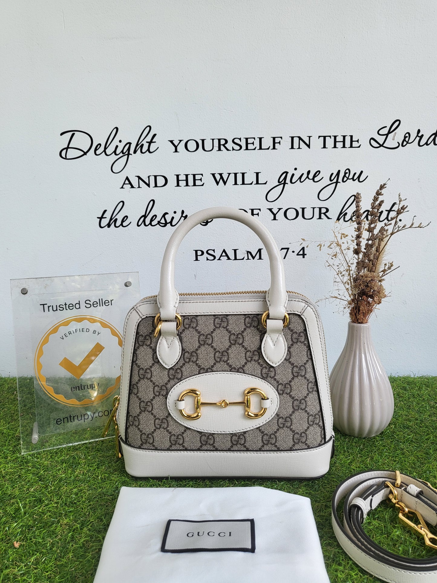 Gucci Horsebit 1955 Mini Top Handle Bag Crossbody bag/Top handle