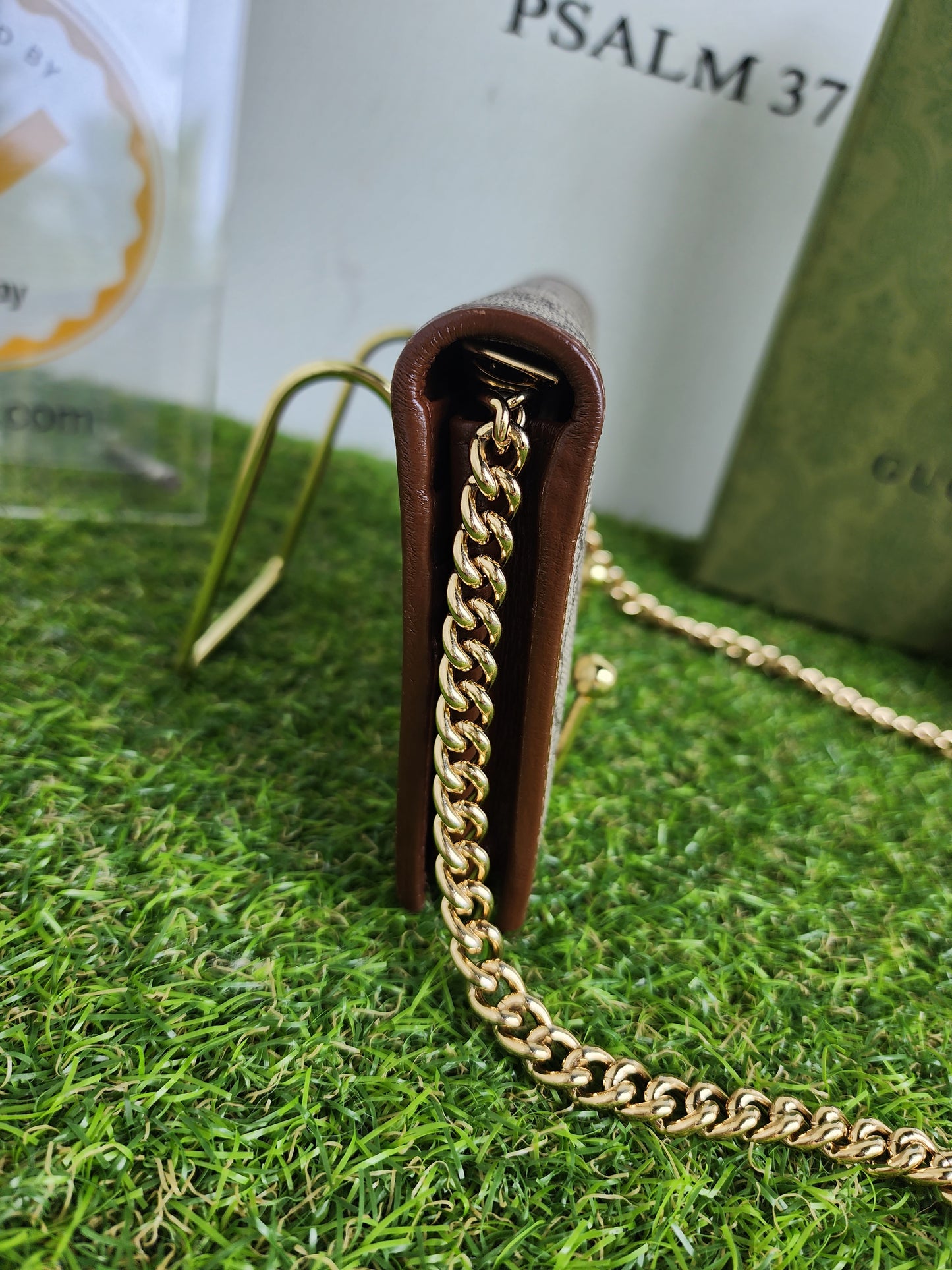 Gucci Horsebit 1955 wallet with chain