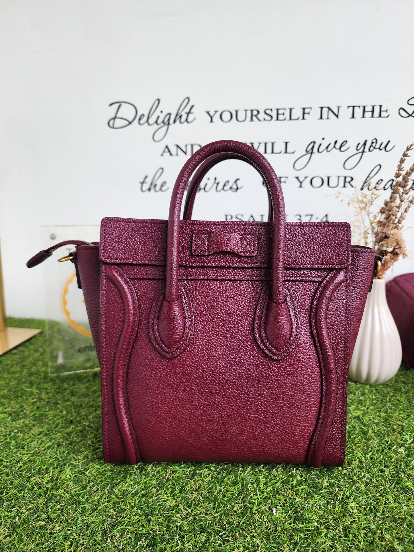 Celine Nano Luggage Acai