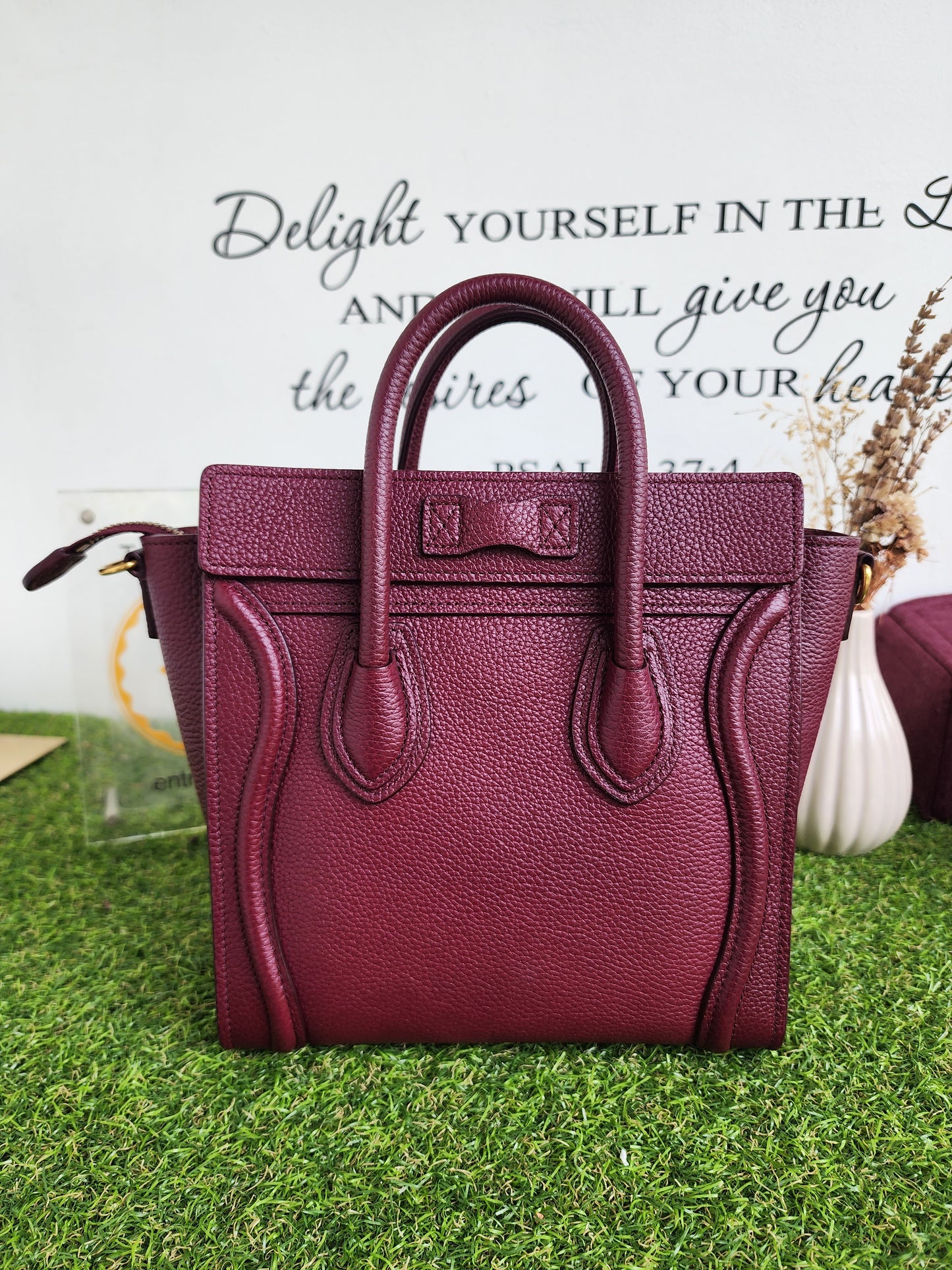 Celine Nano Luggage Acai