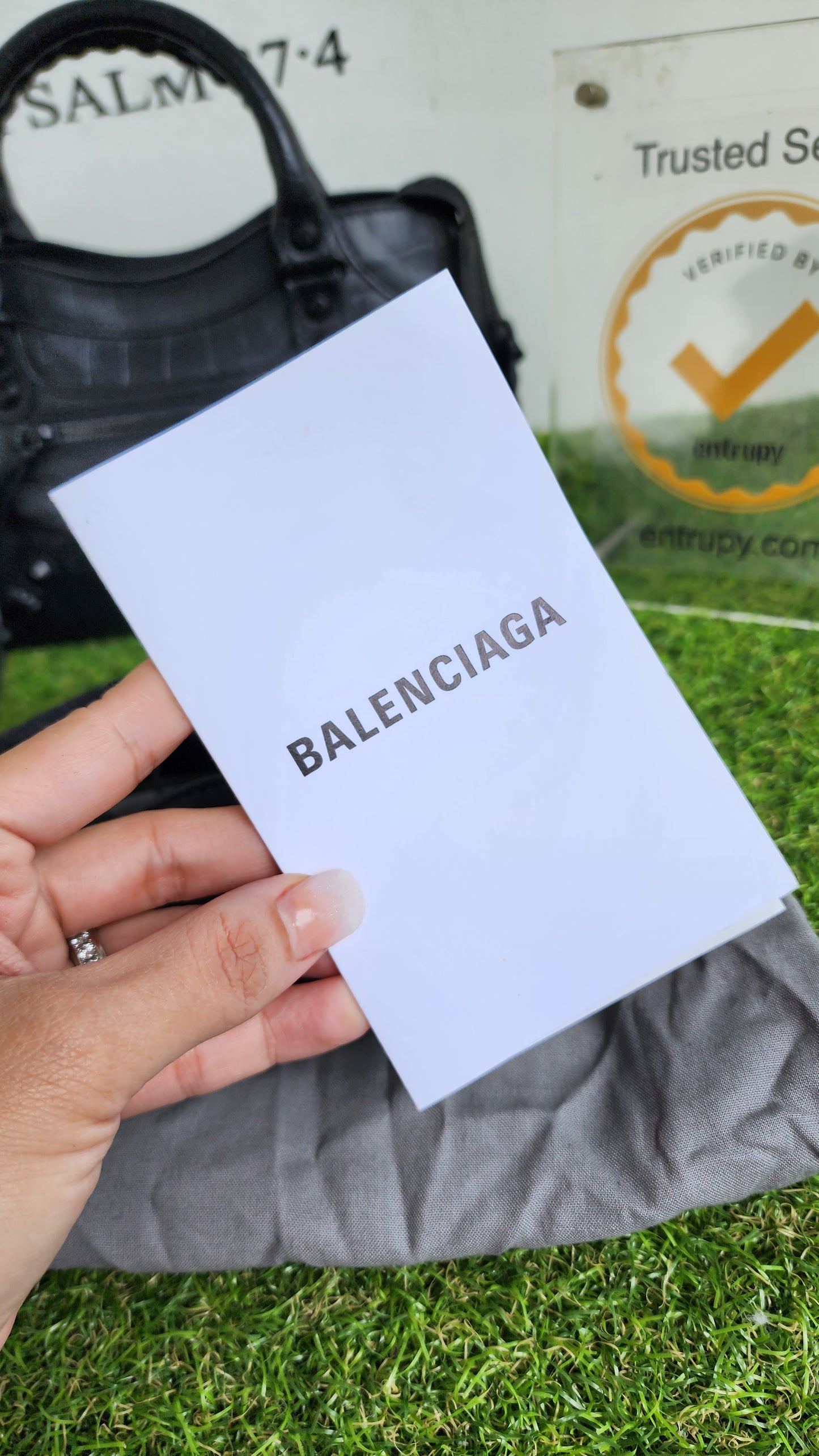 Balenciaga Mini Croc Embossed