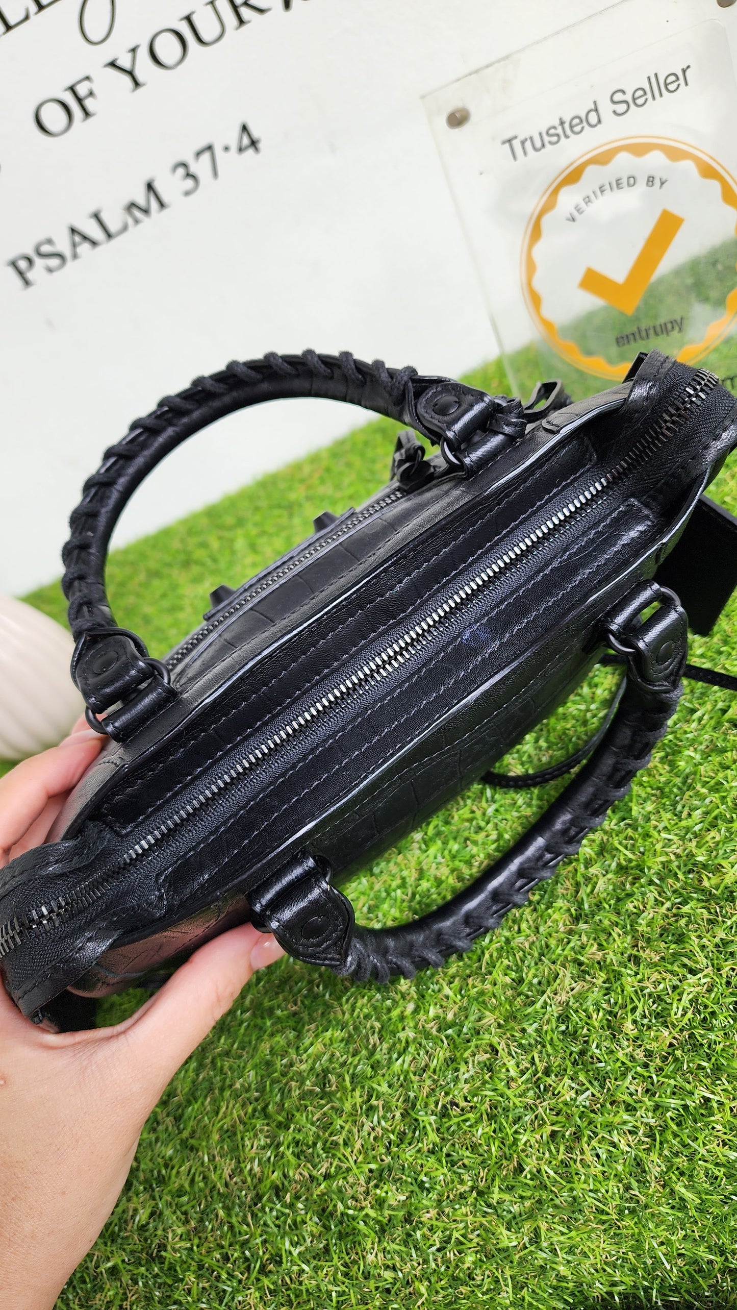Balenciaga Mini Croc Embossed