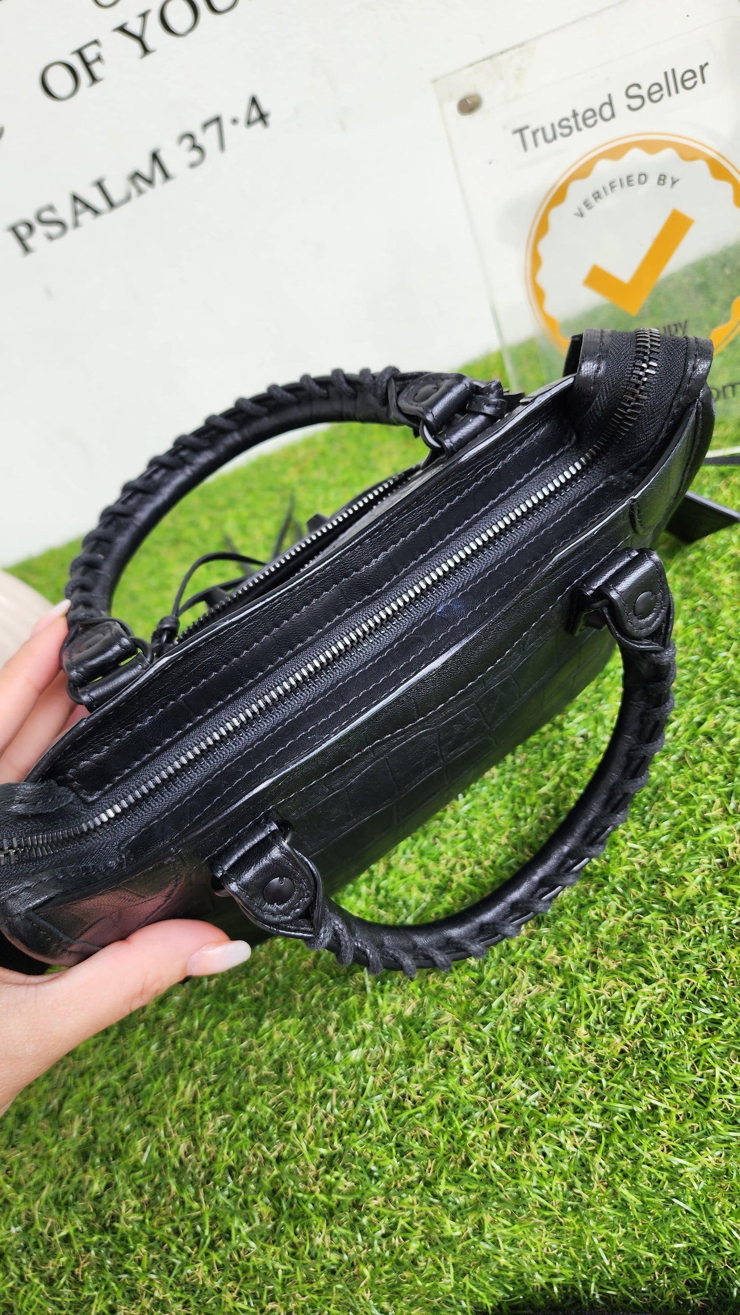 Balenciaga Mini Croc Embossed