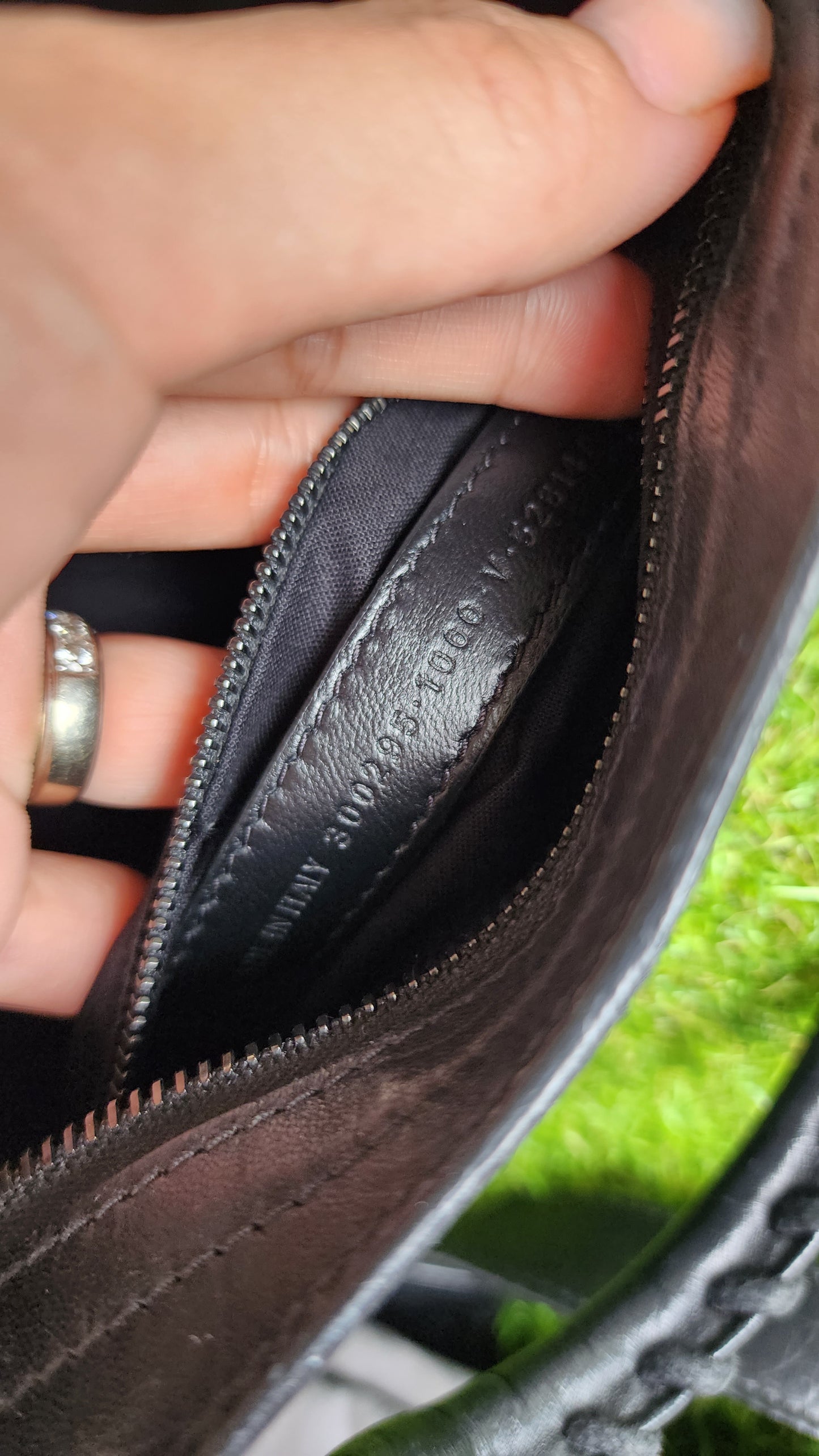 Balenciaga Mini Croc Embossed