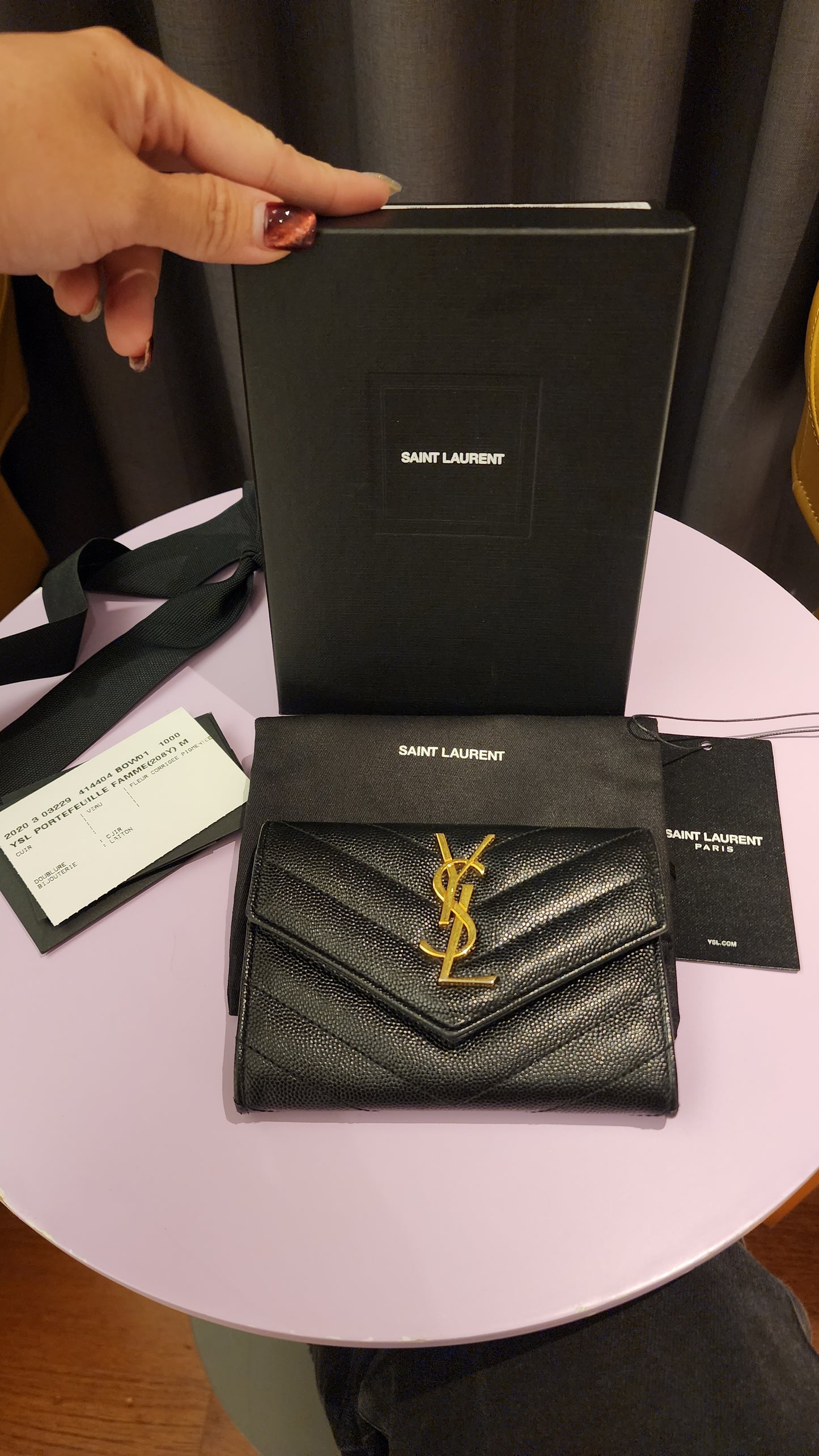IN TRANSIT - YSL SHORT WALLET