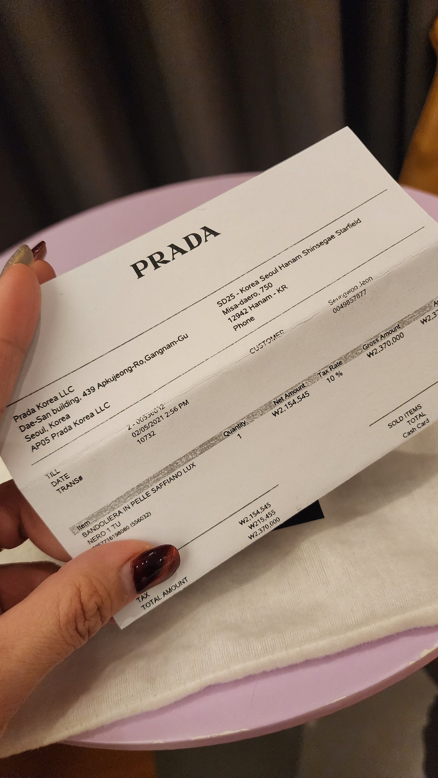 IN TRANSIT - PRADA MULTI POCHETTE SAFFIANO