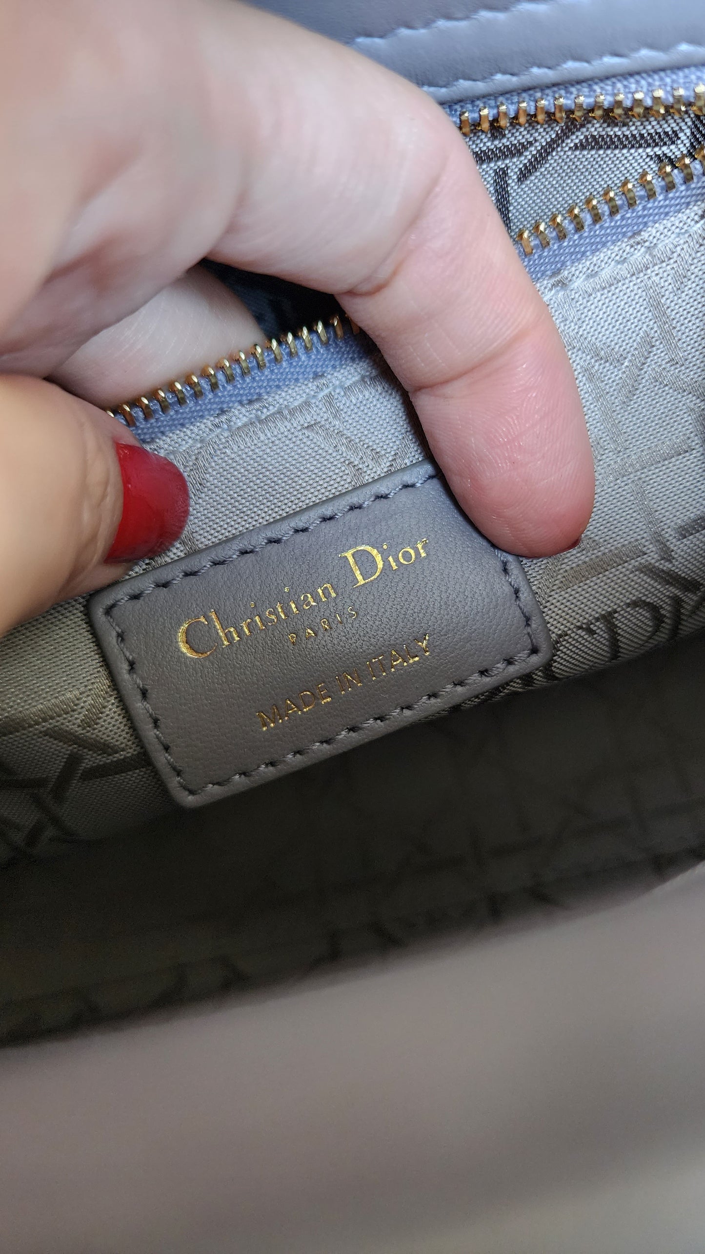 LADY DIOR SMALL ABC