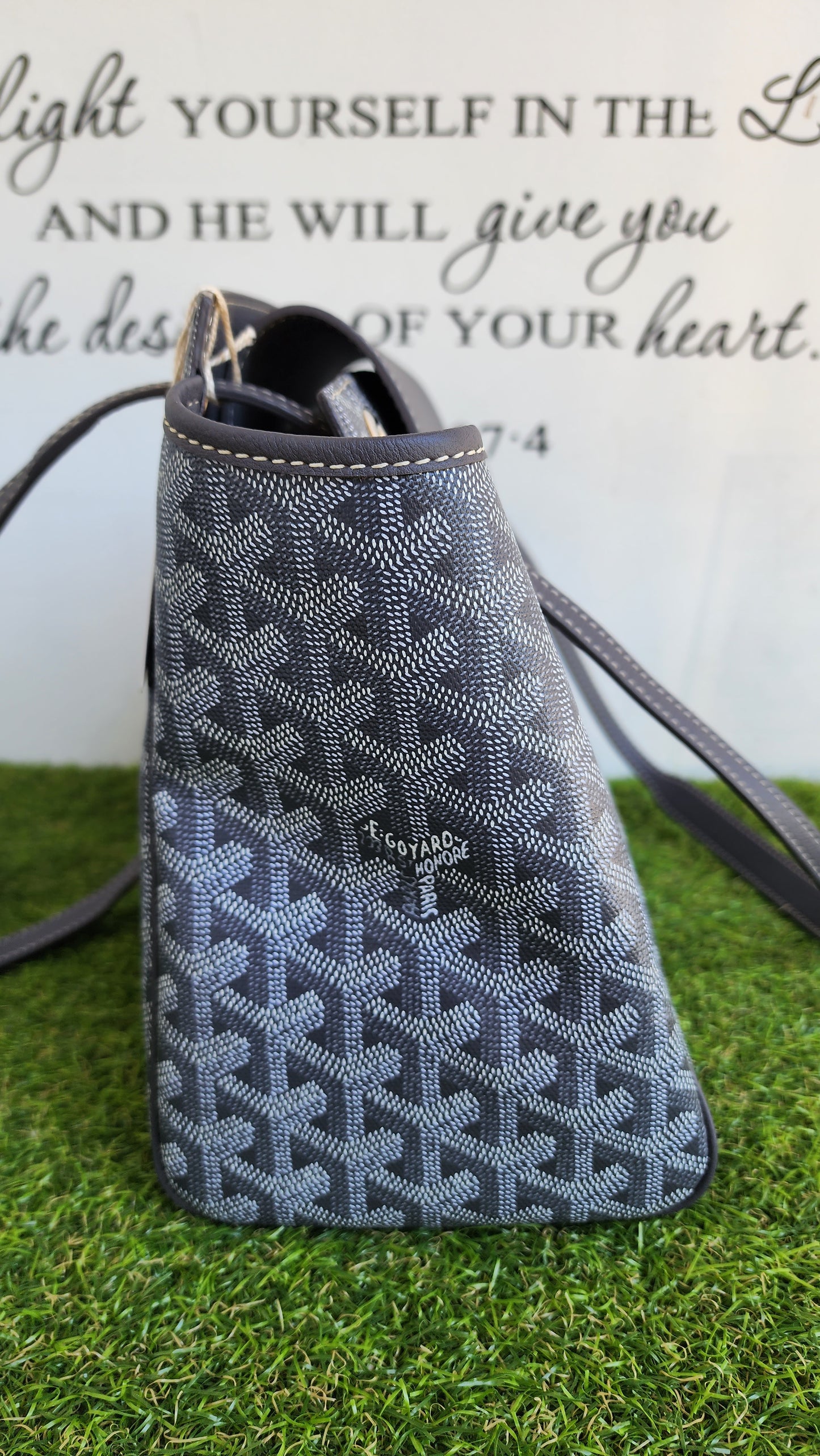 BRANDNEW GOYARD ROUETTE GRAY