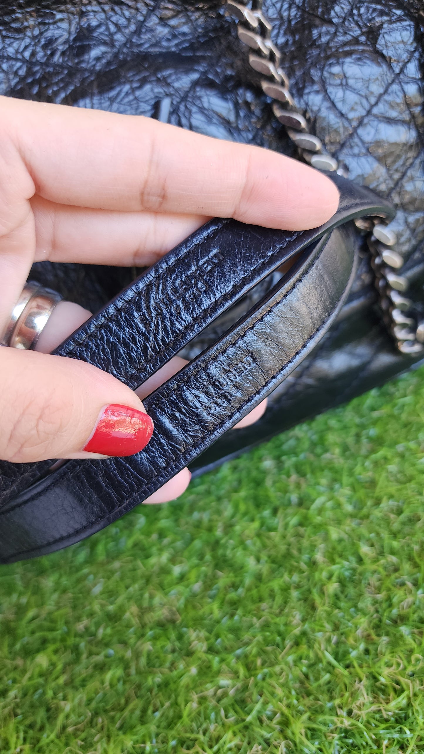 YSL NIKI MEDIUM BLACK