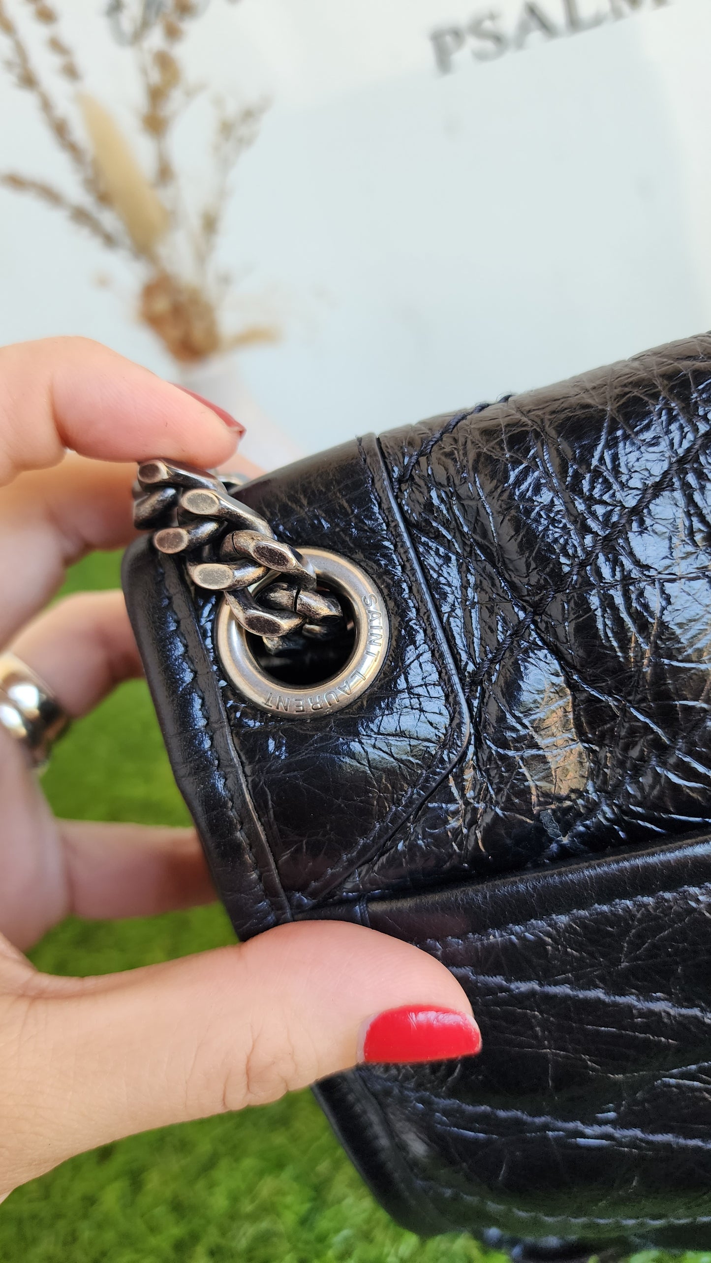 YSL NIKI MEDIUM BLACK