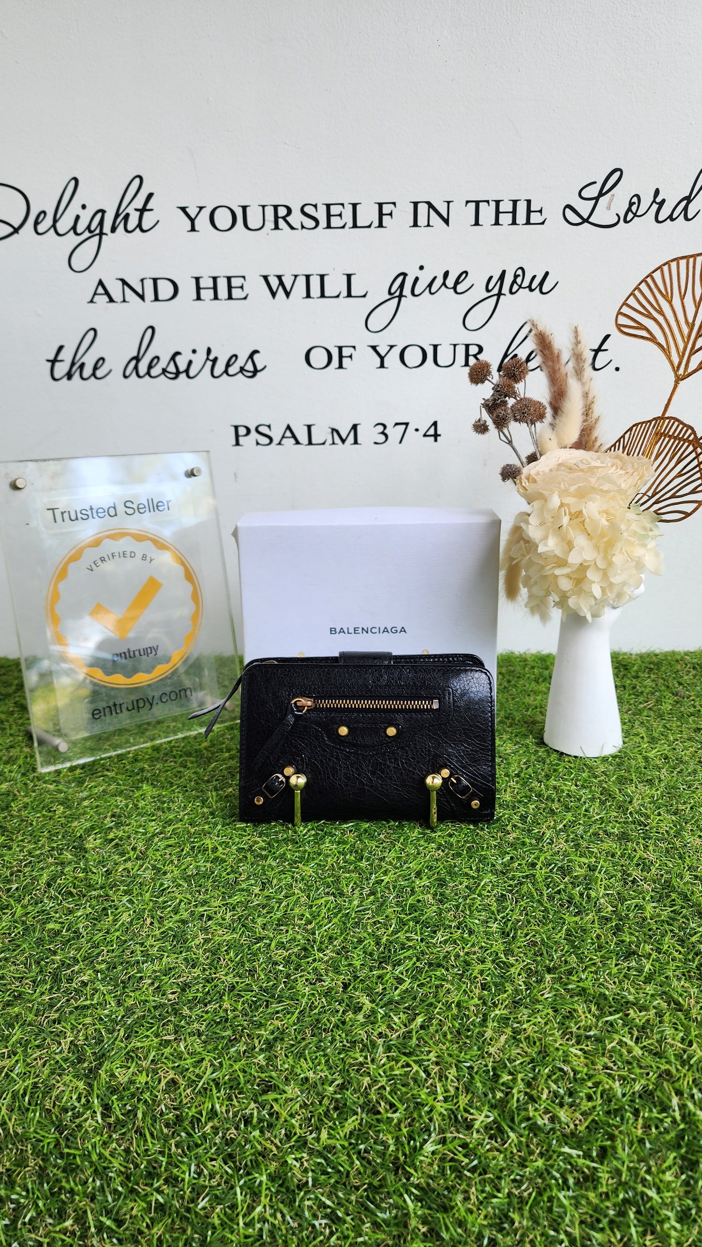 BALENCIAGA ZIPPY SHORT WALLET