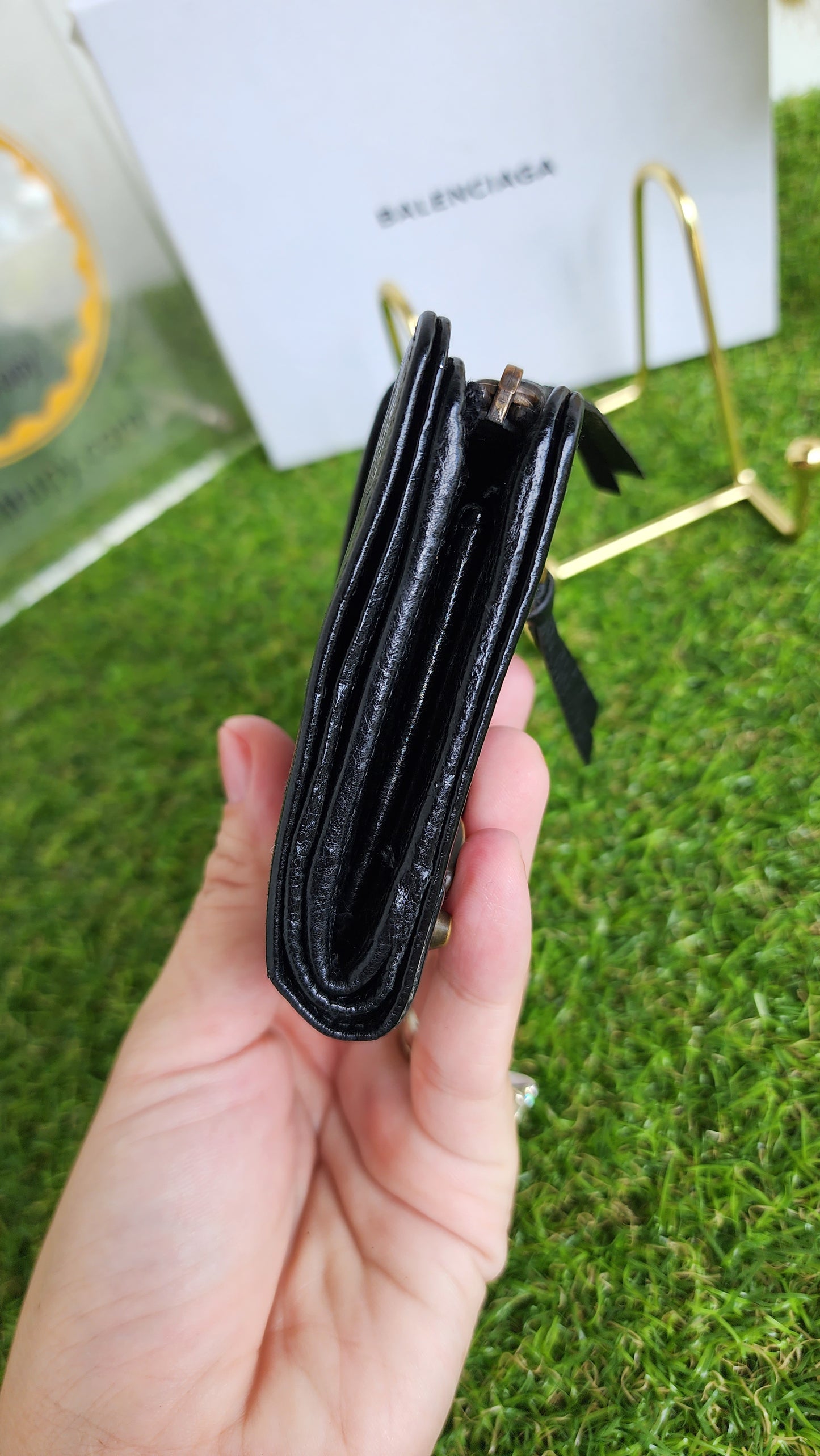 BALENCIAGA ZIPPY SHORT WALLET