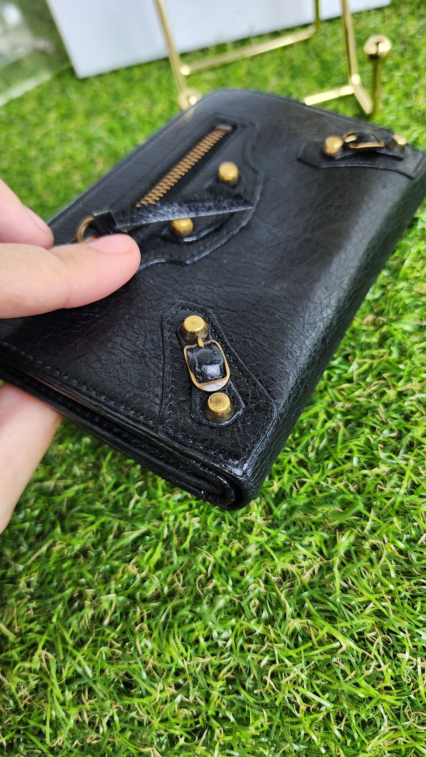BALENCIAGA ZIPPY SHORT WALLET