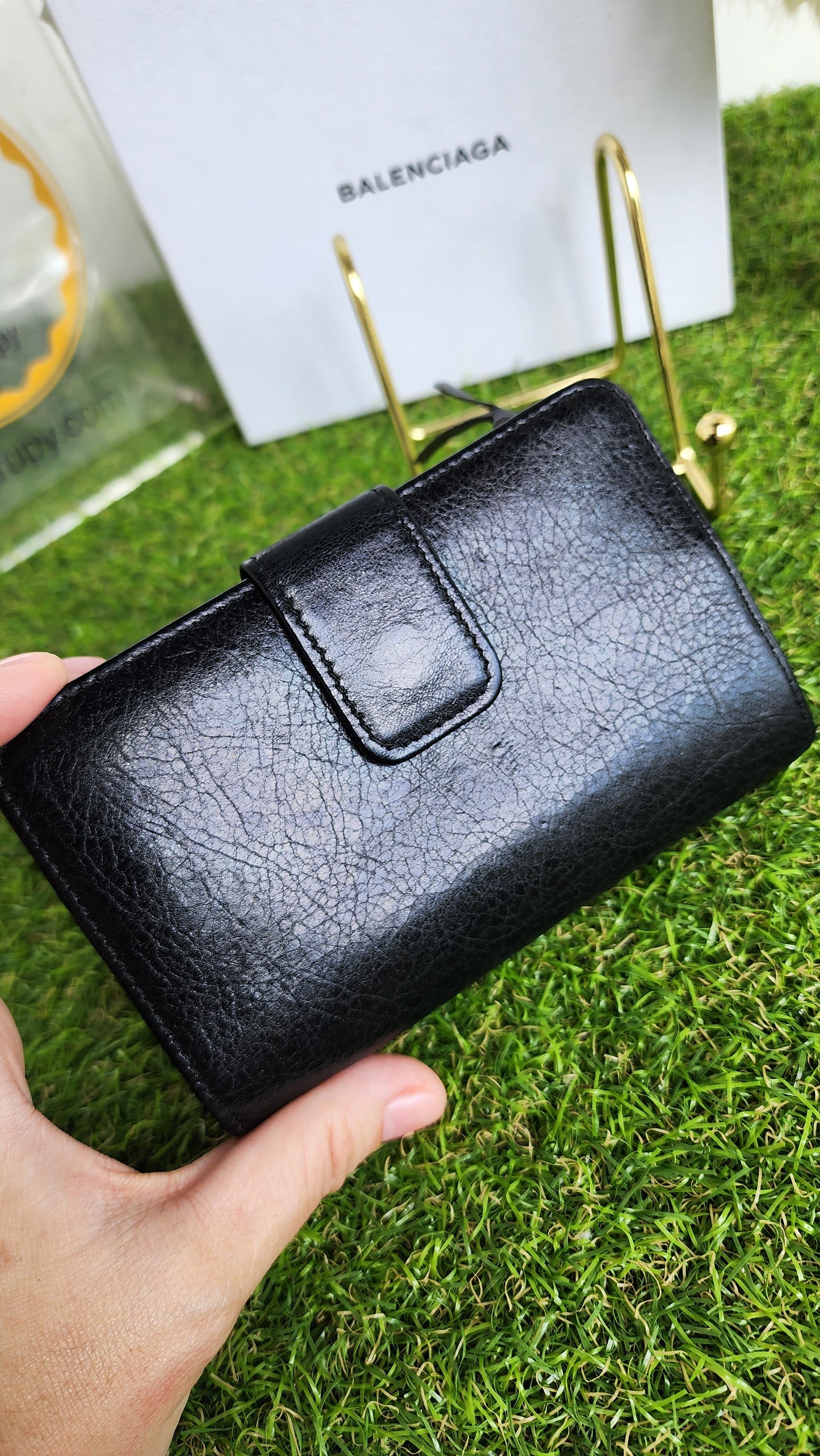 BALENCIAGA ZIPPY SHORT WALLET