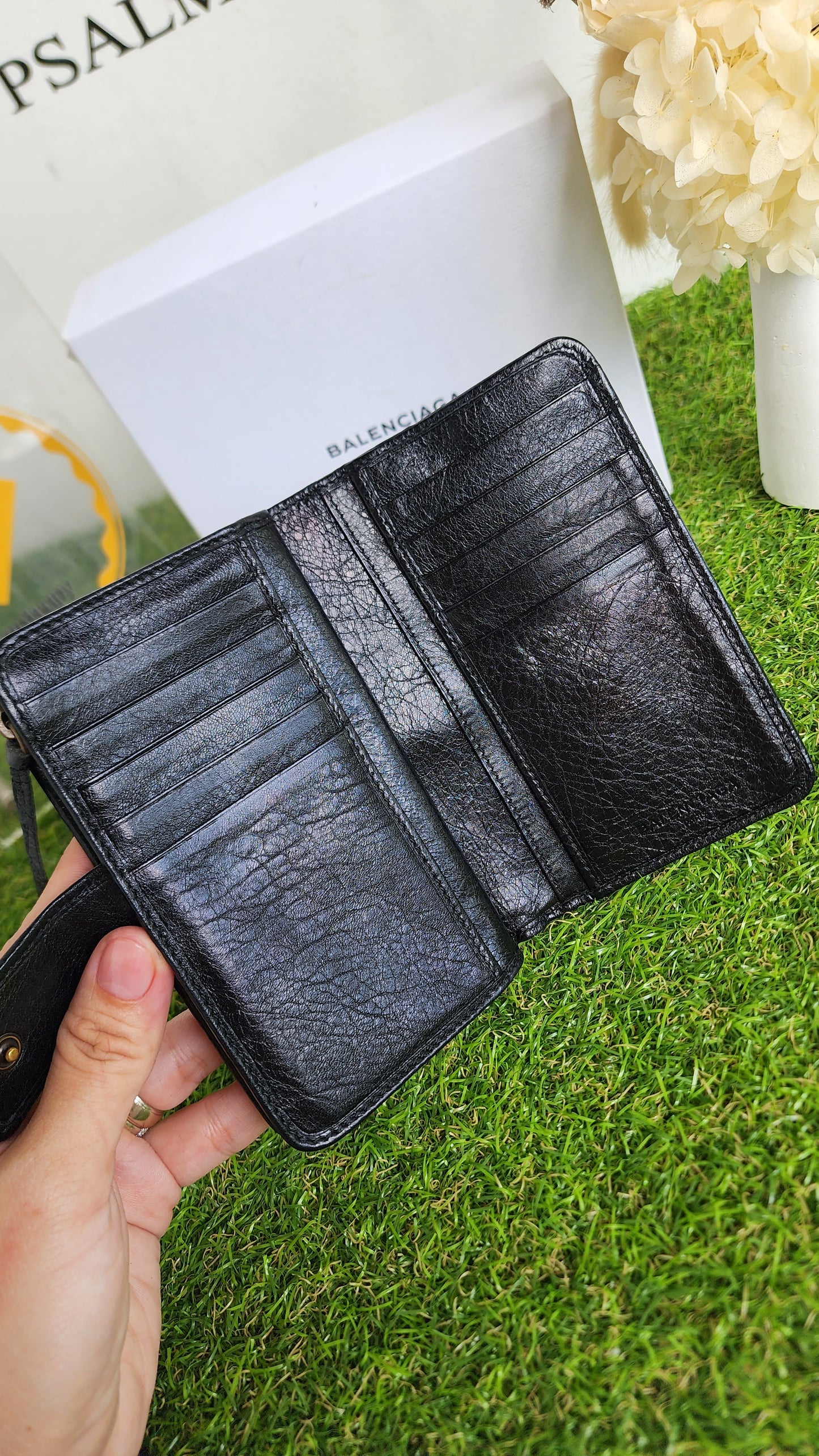 BALENCIAGA ZIPPY SHORT WALLET