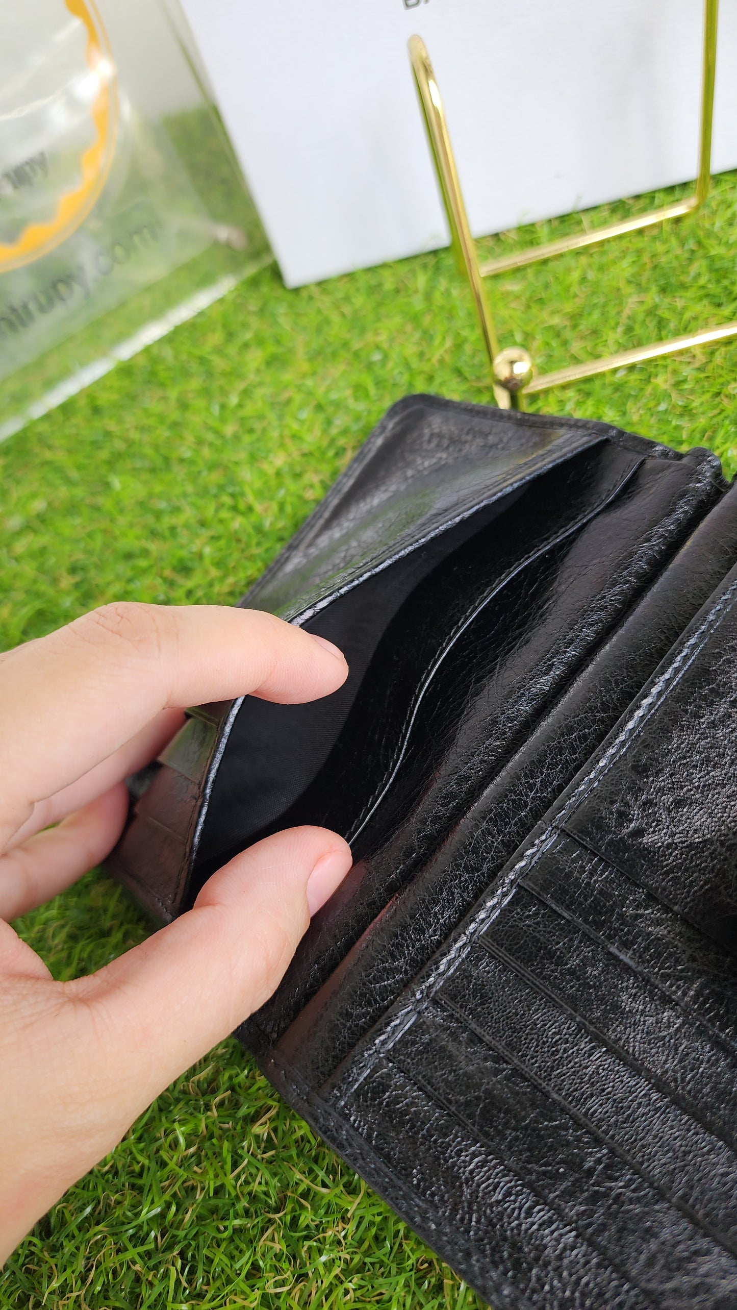 BALENCIAGA ZIPPY SHORT WALLET