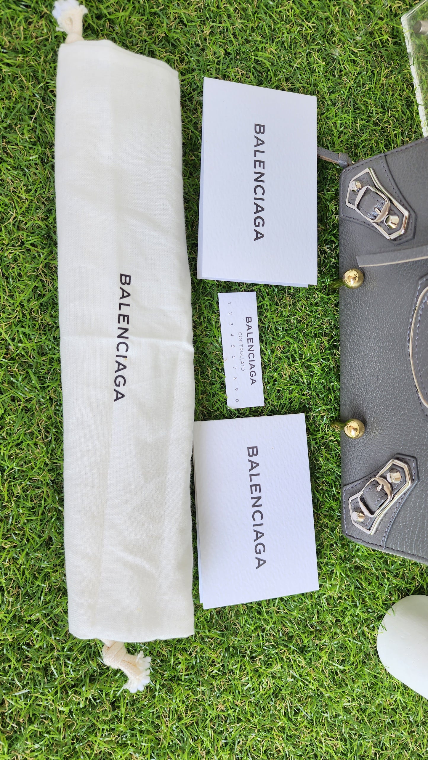 BALENCIAGA MET EDGE LONG WALLET