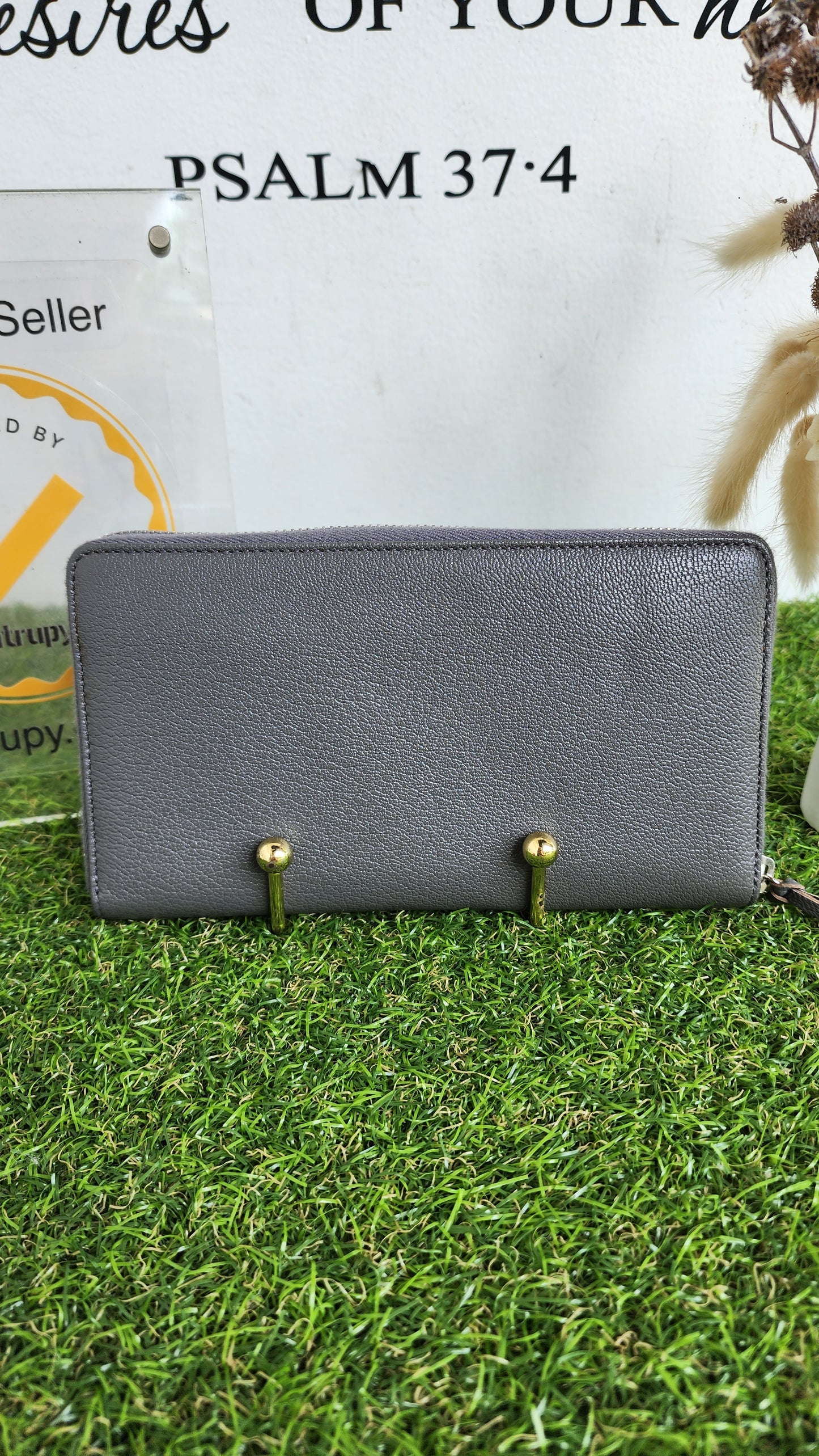 BALENCIAGA MET EDGE LONG WALLET